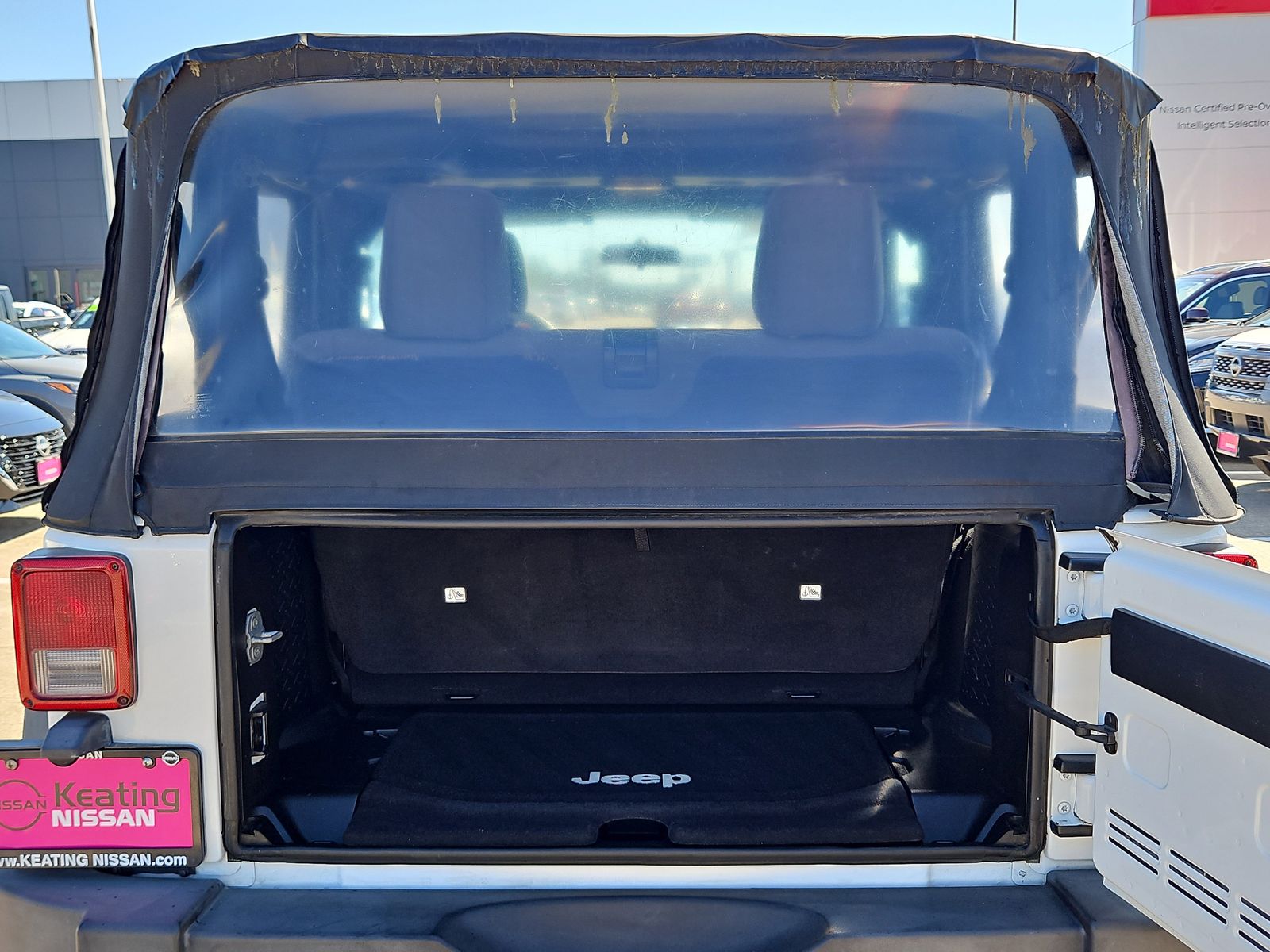 2012 Jeep Wrangler Sport White at Emmons Autoplex