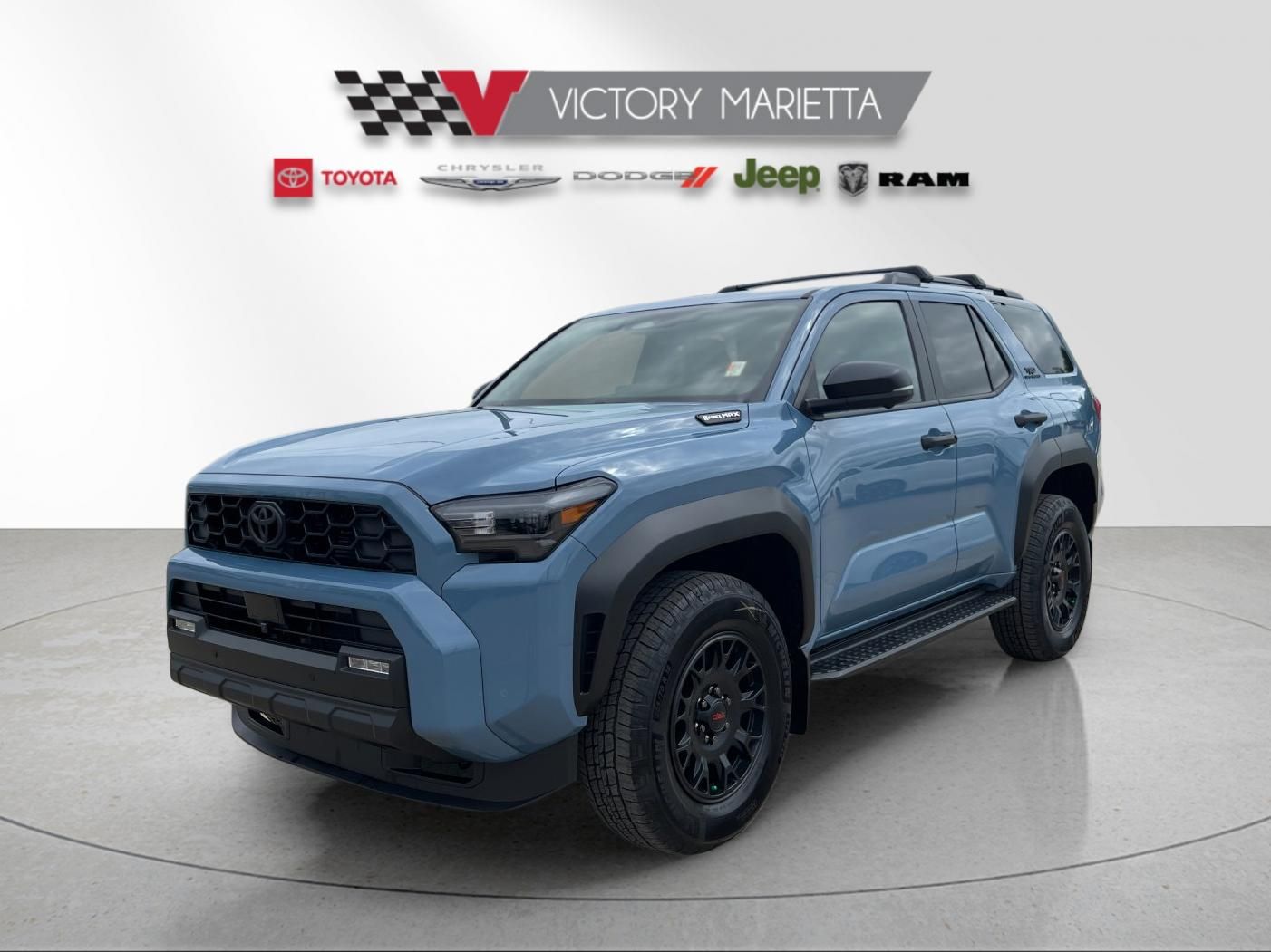 Blue 2026 Toyota 4Runner TRD Off-Road Premium 4WD SUV / Crossover Four-Wheel Drive 8-Speed Automatic