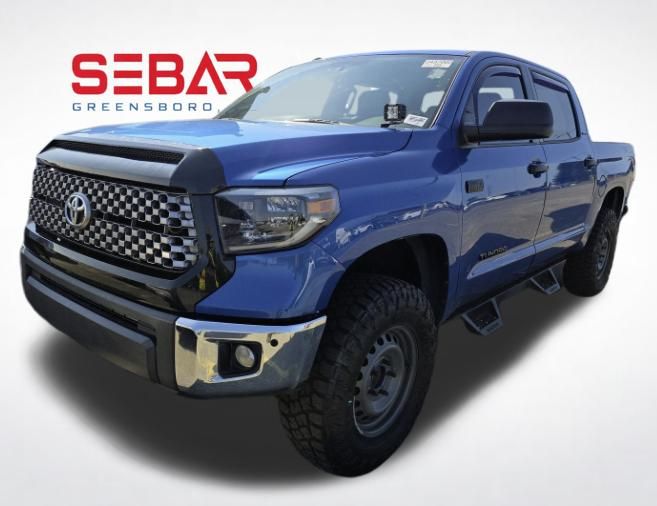 Blazing Blue 2016 Toyota Tundra Pickup Truck Four-Wheel Drive 6-Speed Automatic Overdrive