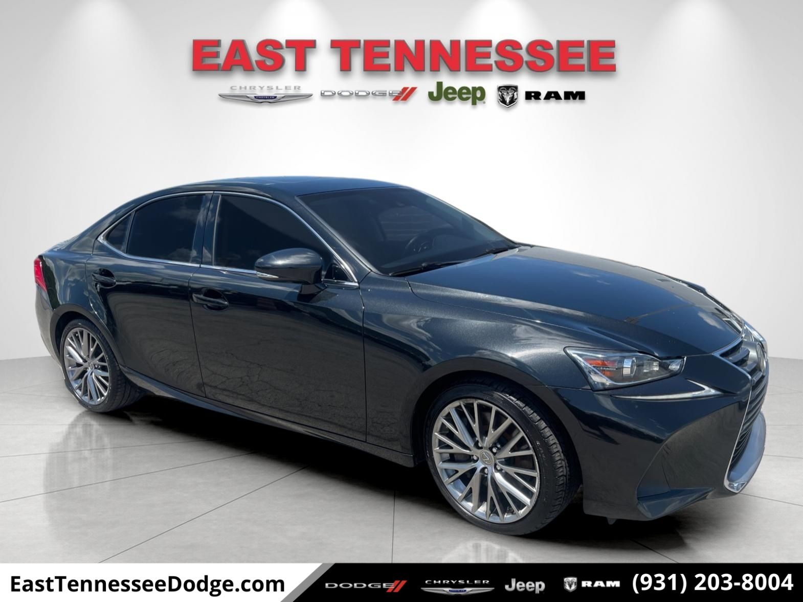 Black (Caviar) 2017 Lexus IS 200t RWD Sedan Rear-Wheel Drive Automatic