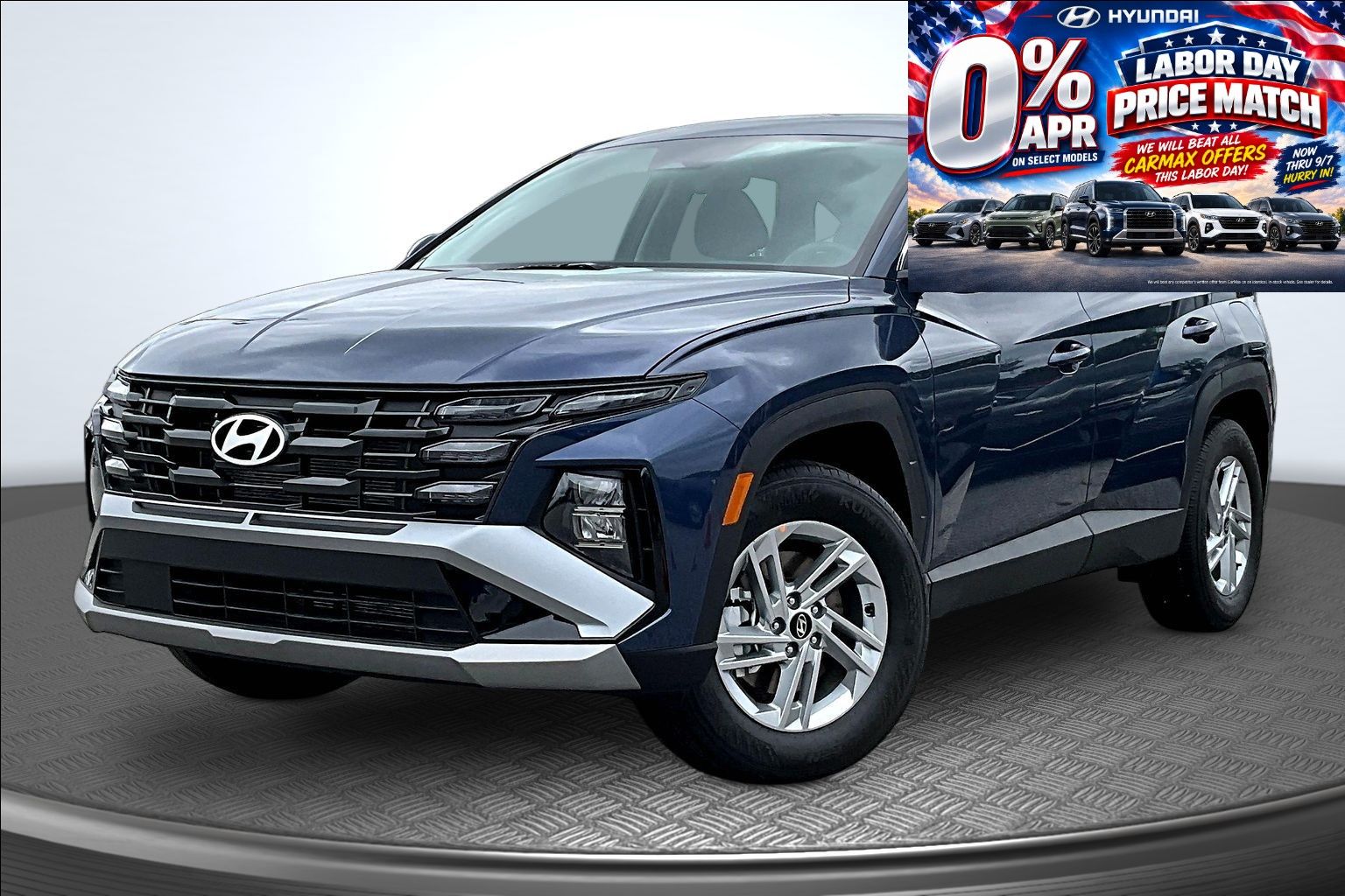 Atlantis Blue 2026 Hyundai Tucson SUV / Crossover All-Wheel Drive 8-Speed Automatic