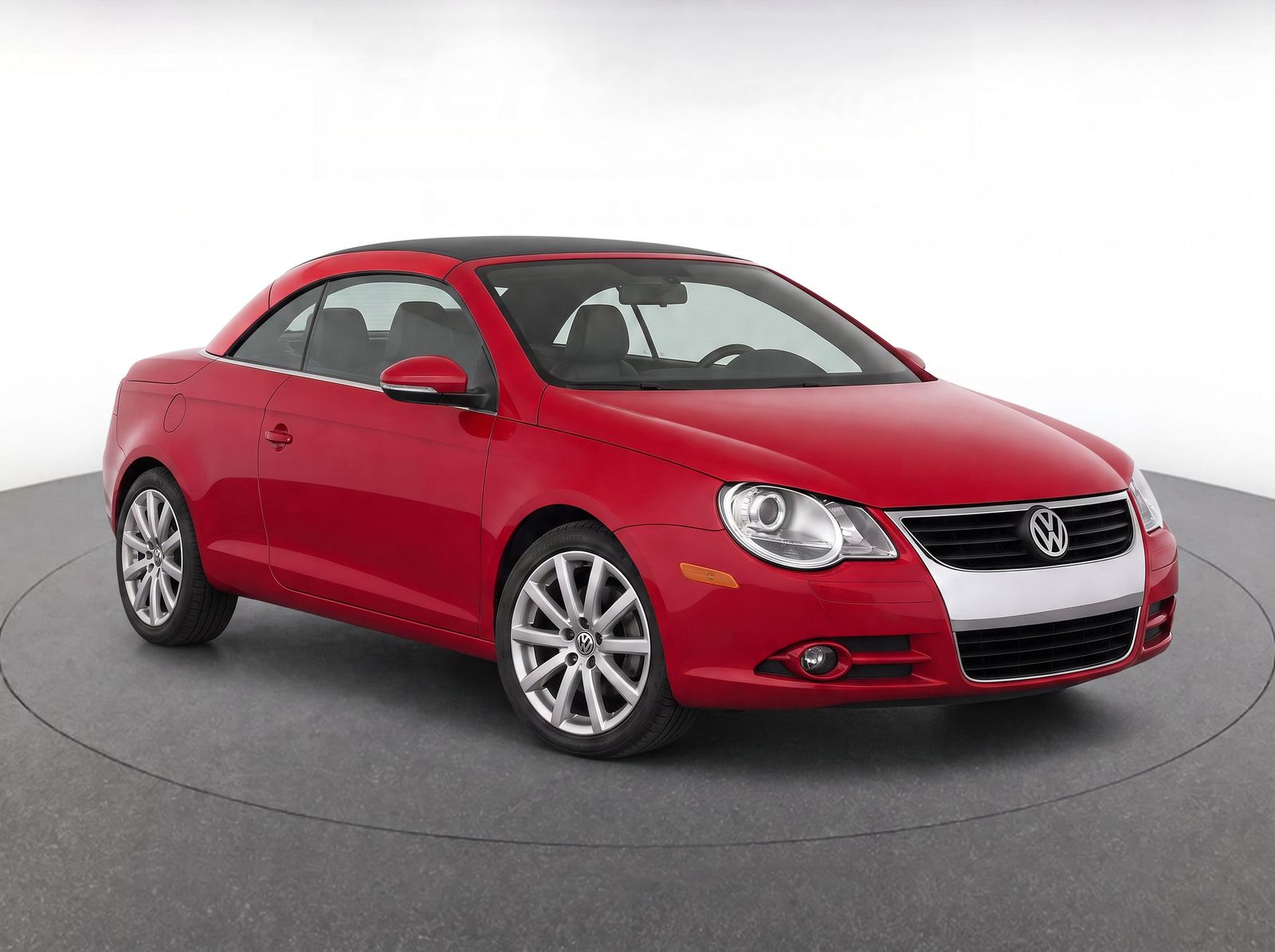Salsa Red 2010 Volkswagen Eos Convertible Front-Wheel Drive 6-Speed Dual Clutch