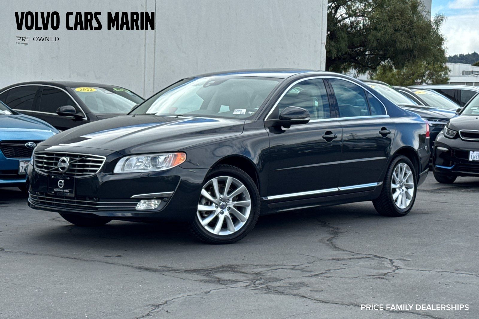 Gray Metallic 2015 Volvo S80 T5 Premier Plus Sedan Front-Wheel Drive Automatic