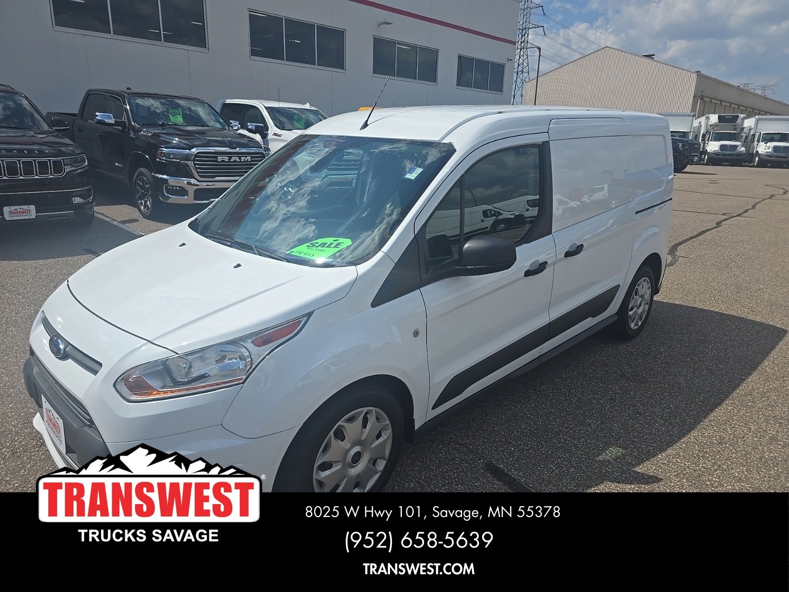 Frozen White 2017 Ford Transit Connect Van Front-Wheel Drive 6-Speed Automatic