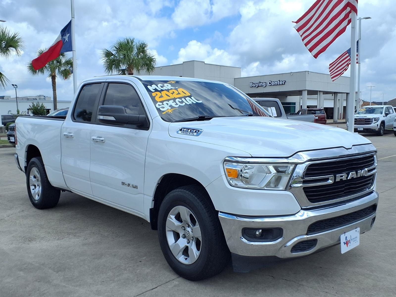 2020 Ram 1500 Big Horn/Lone Star White at Bayshore Chrysler Jeep Dodge Ram