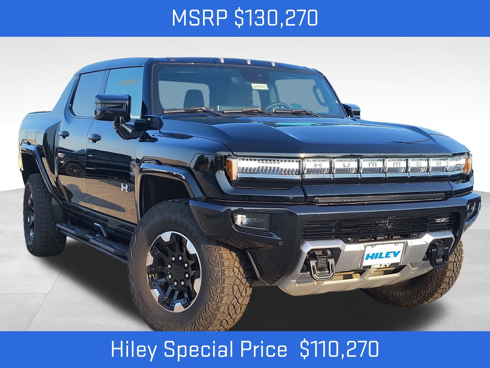 Void Black 2025 GMC Hummer EV Pickup Pickup Truck All-Wheel Drive 1-Speed Automatic