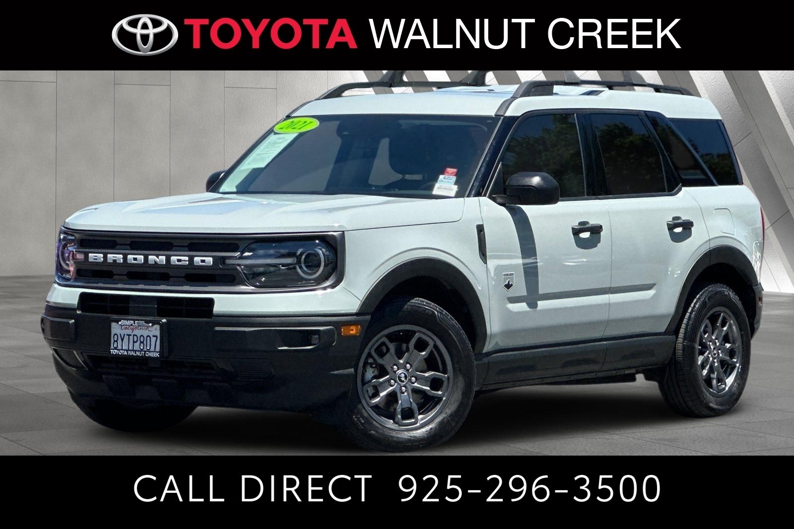 Cactus Gray 2021 Ford Bronco Sport SUV / Crossover All-Wheel Drive 8-Speed Automatic