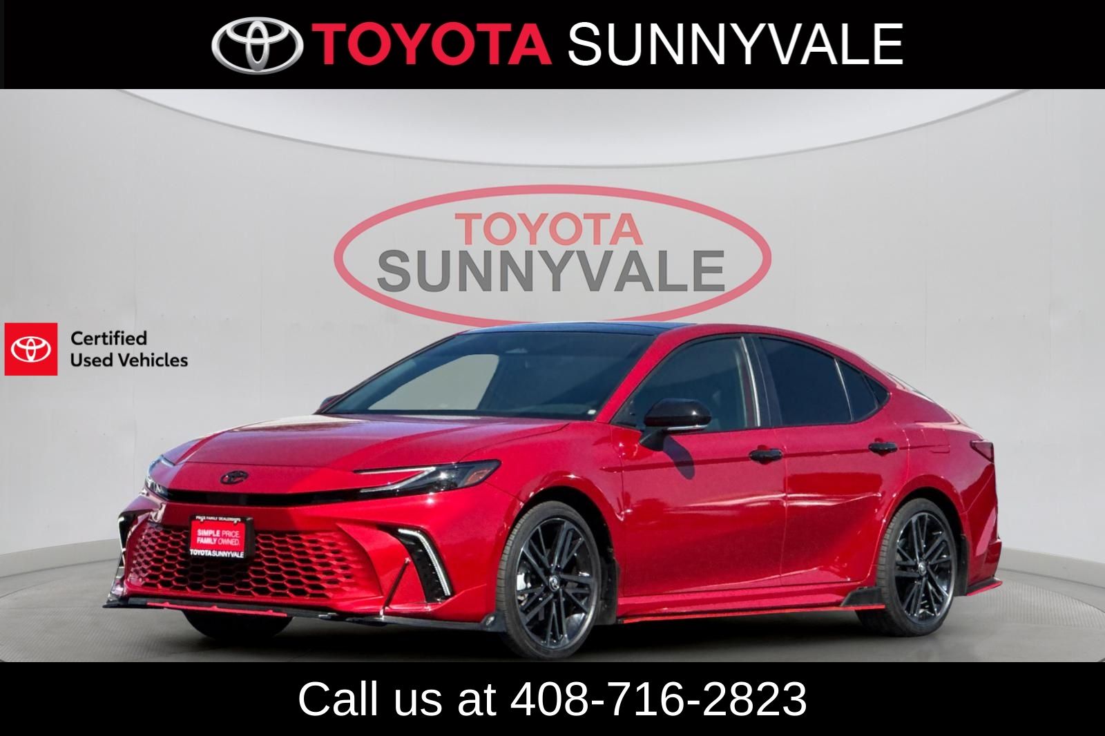Supersonic Red 2026 Toyota Camry Sedan All-Wheel Drive Continuously Variable Transmission