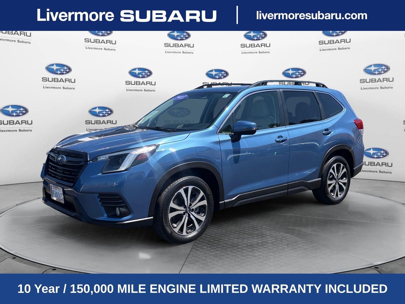 Horizon Blue Pearl 2023 Subaru Forester SUV / Crossover All-Wheel Drive Continuously Variable Transmission