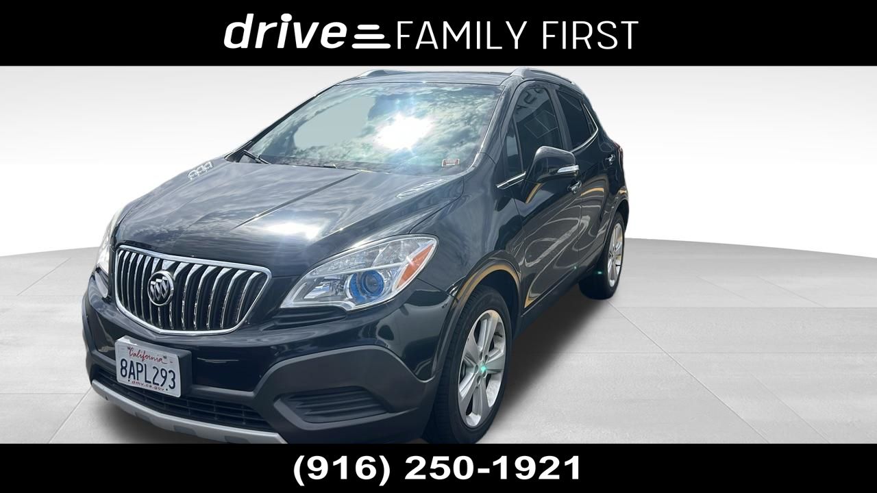 Carbon Black Metallic 2016 Buick Encore SUV / Crossover Front-Wheel Drive 6-Speed Automatic Overdrive