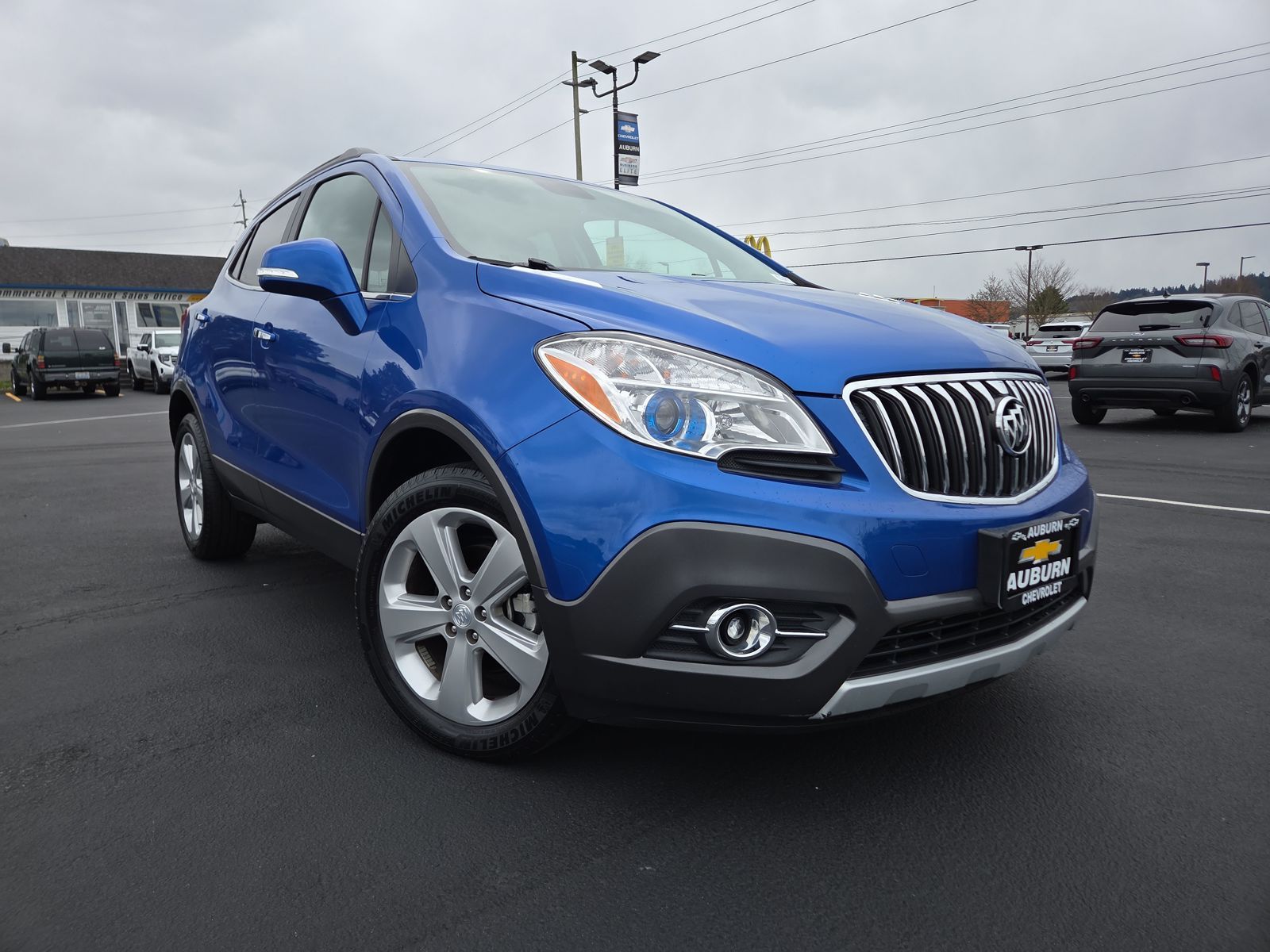 Brilliant Blue Metallic 2015 Buick Encore Convenience AWD SUV / Crossover All-Wheel Drive 6-Speed Automatic Overdrive