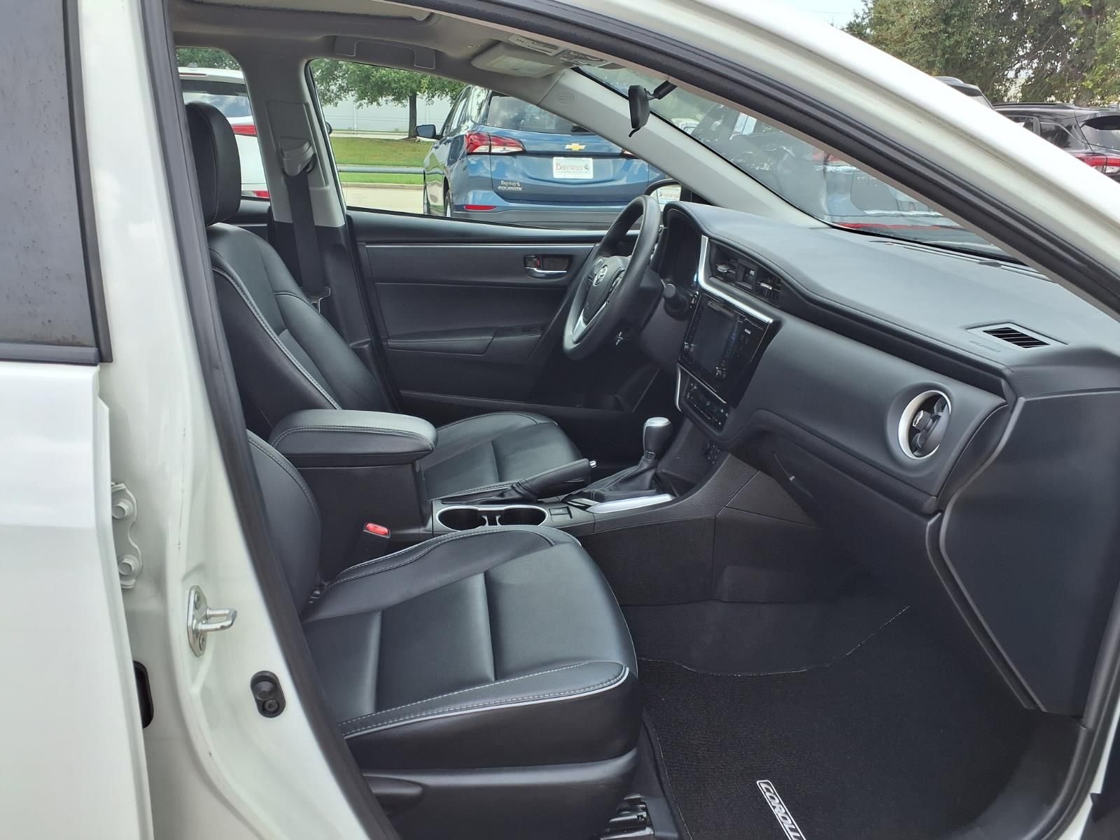 2017 Toyota Corolla XLE White at Durrett Motor Company