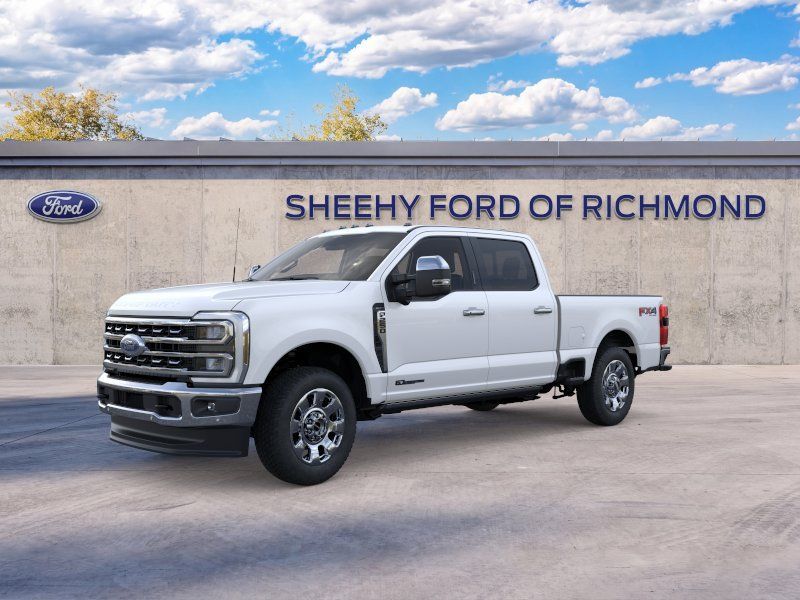 New 2026 Star White Metallic Tri-Coat Ford Lariat image 2