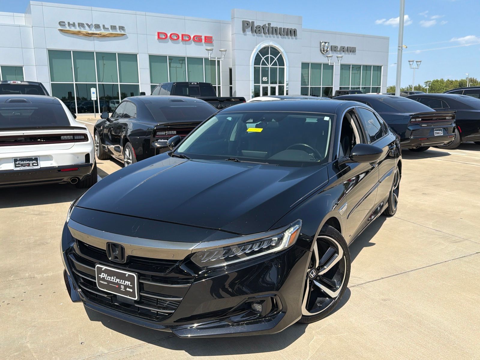 Crystal Black Pearl 2022 Honda Accord Sedan Front-Wheel Drive Continuously Variable Transmission