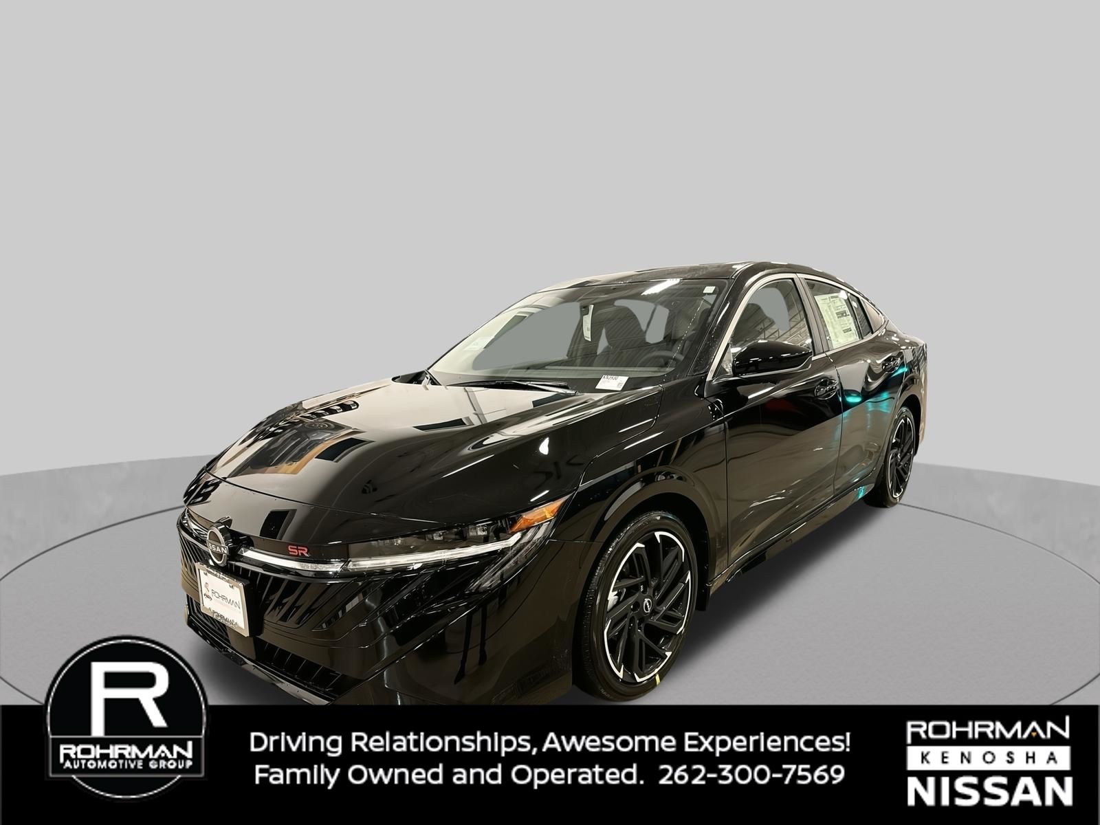 Super Black 2026 Nissan Sentra Sedan  Continuously Variable Transmission
