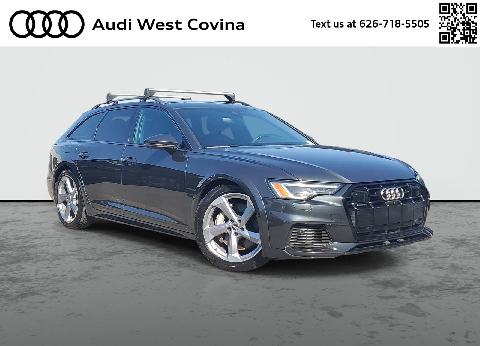 Manhattan Gray Metallic 2023 Audi A6 Allroad Wagon All-Wheel Drive 7-Speed Automatic