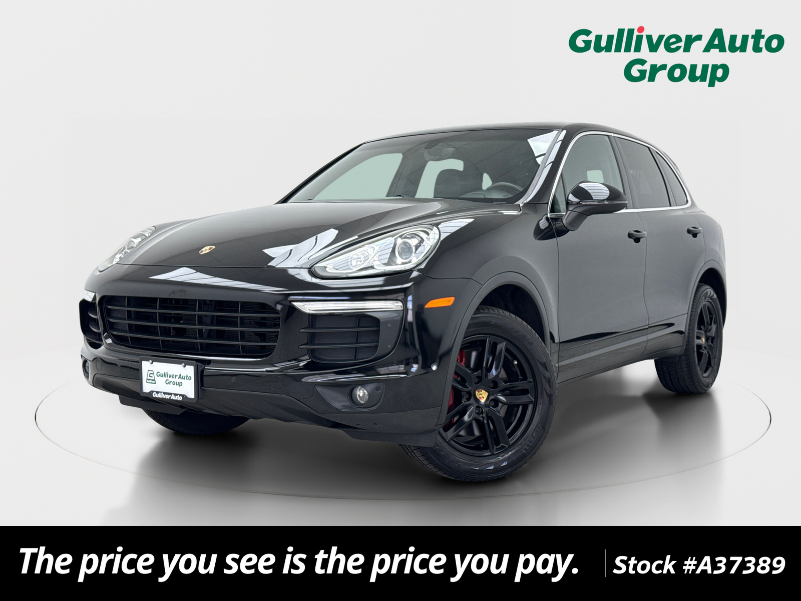 Jet Black Metallic 2016 Porsche Cayenne AWD SUV / Crossover All-Wheel Drive 8-Speed Automatic
