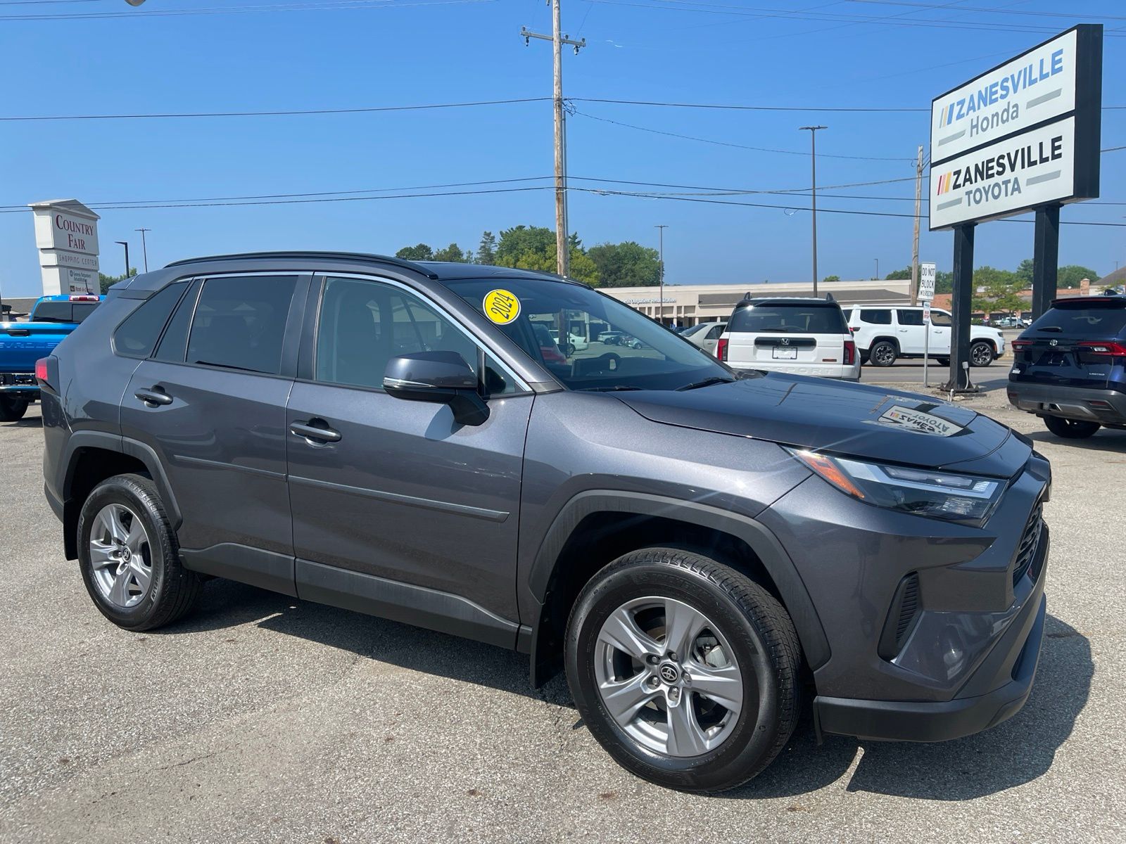 Magnetic Gray Metallic 2024 Toyota RAV4 SUV / Crossover Front-Wheel Drive 8-Speed Automatic