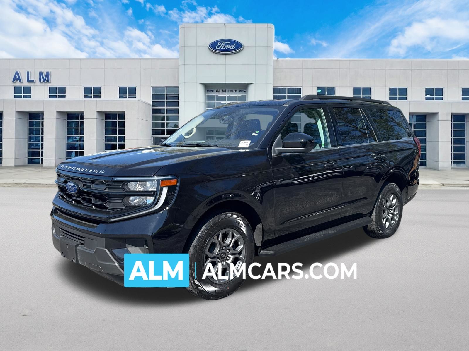 Agate Black Metallic 2025 Ford Expedition SUV / Crossover Four-Wheel Drive Automatic