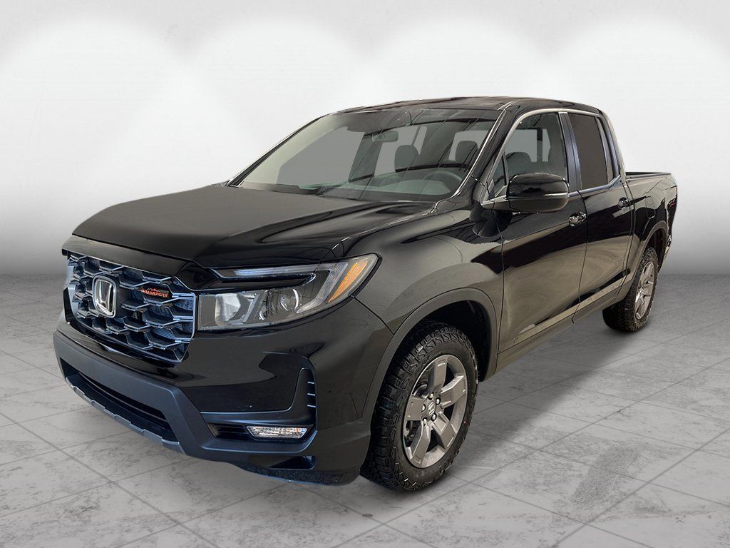 Crystal Black Pearl 2026 Honda Ridgeline Pickup Truck All-Wheel Drive 9-Speed Automatic
