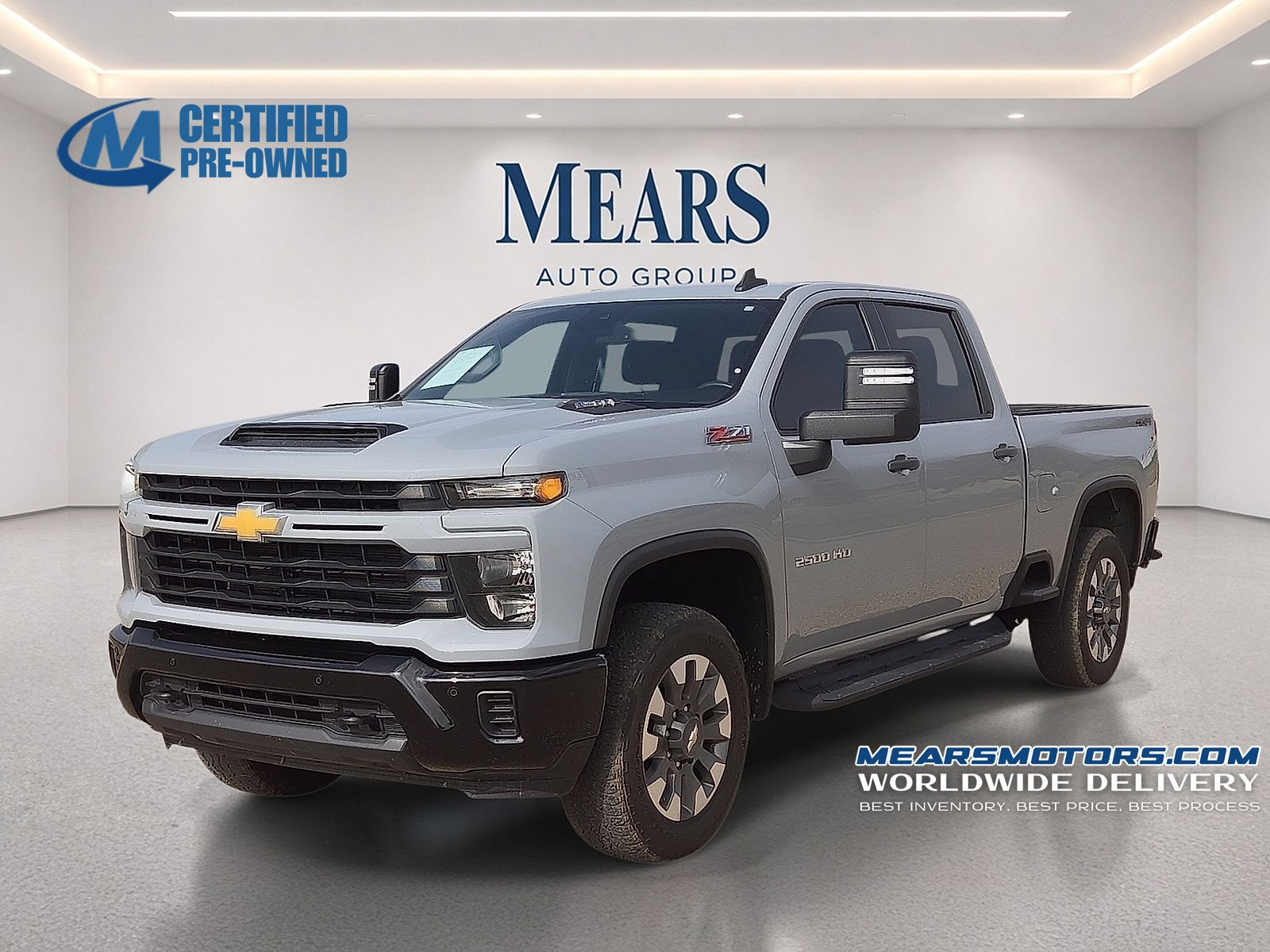 Slate Gray Metallic 2025 Chevrolet Silverado 2500HD Pickup Truck Four-Wheel Drive Automatic