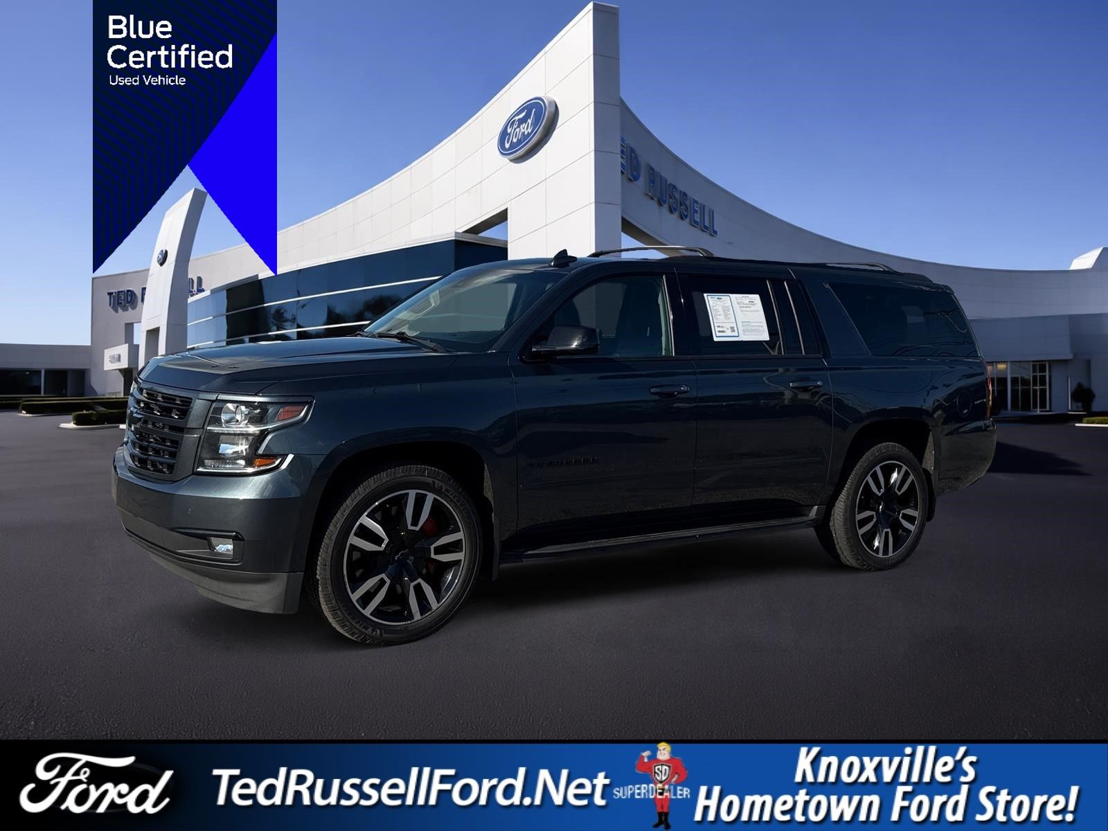 Shadow Gray Metallic 2020 Chevrolet Suburban SUV / Crossover Four-Wheel Drive