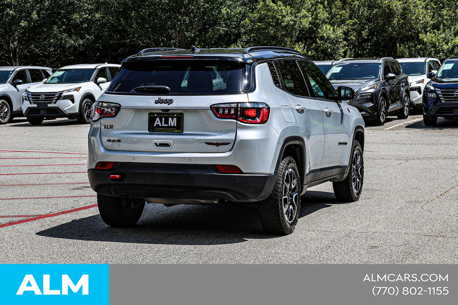 Used 2024 Silver Jeep Trailhawk image 6