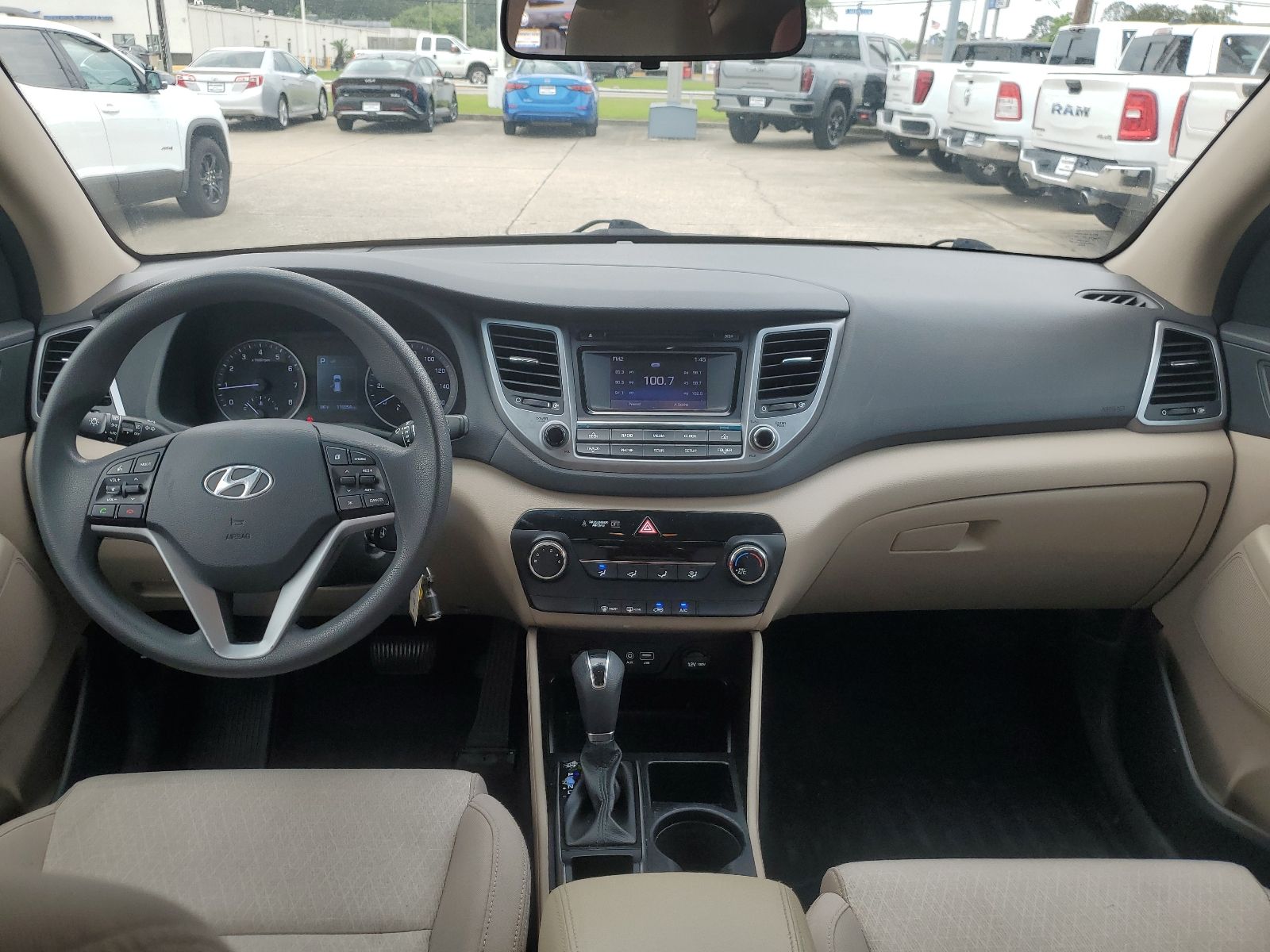 2017 Hyundai Tucson Eco White at Toyota of Kenner