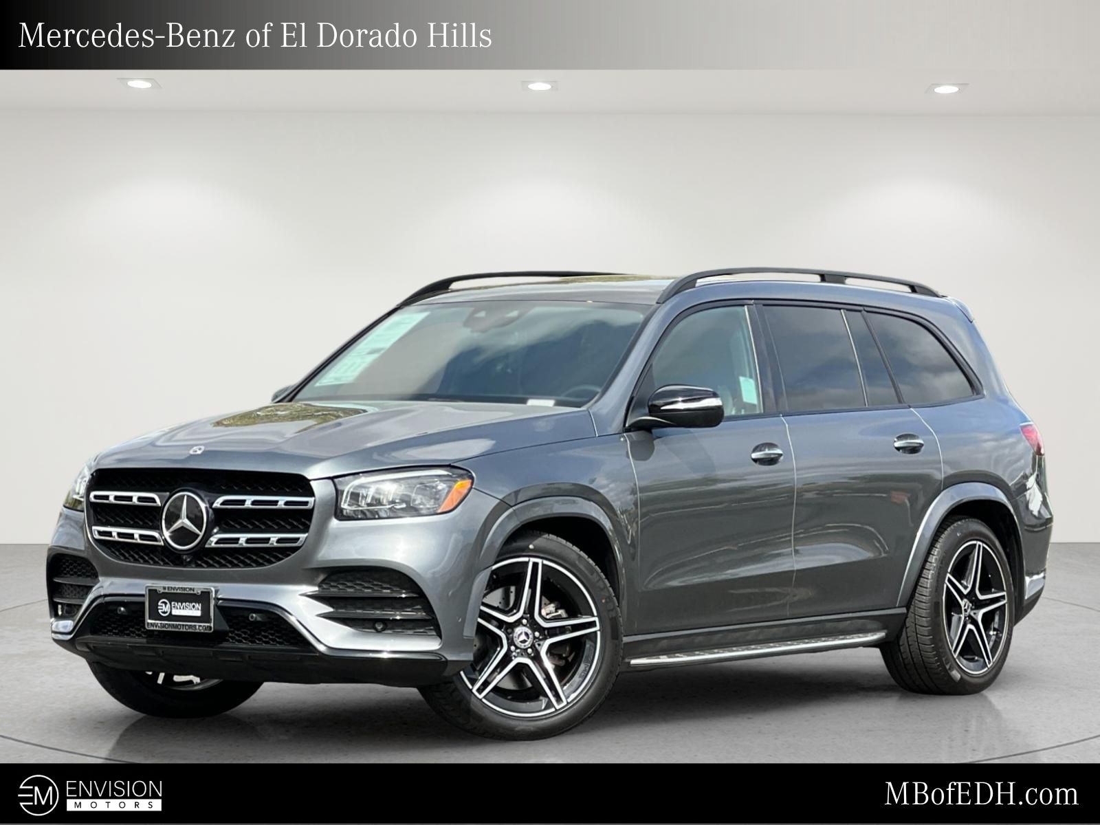 Selenite Gray Metallic 2022 Mercedes-Benz GLS SUV / Crossover All-Wheel Drive 9-Speed Automatic