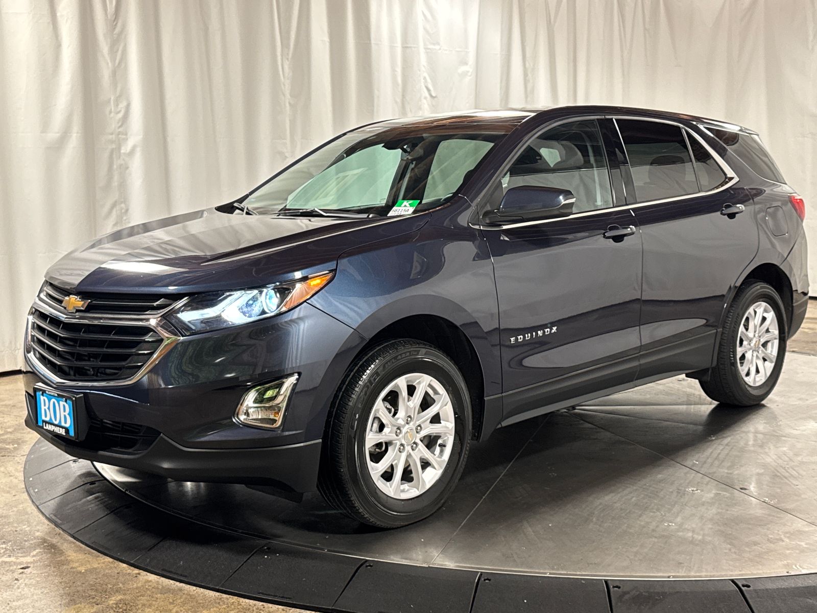 Storm Blue Metallic 2018 Chevrolet Equinox SUV / Crossover Four-Wheel Drive 6-Speed Automatic Overdrive