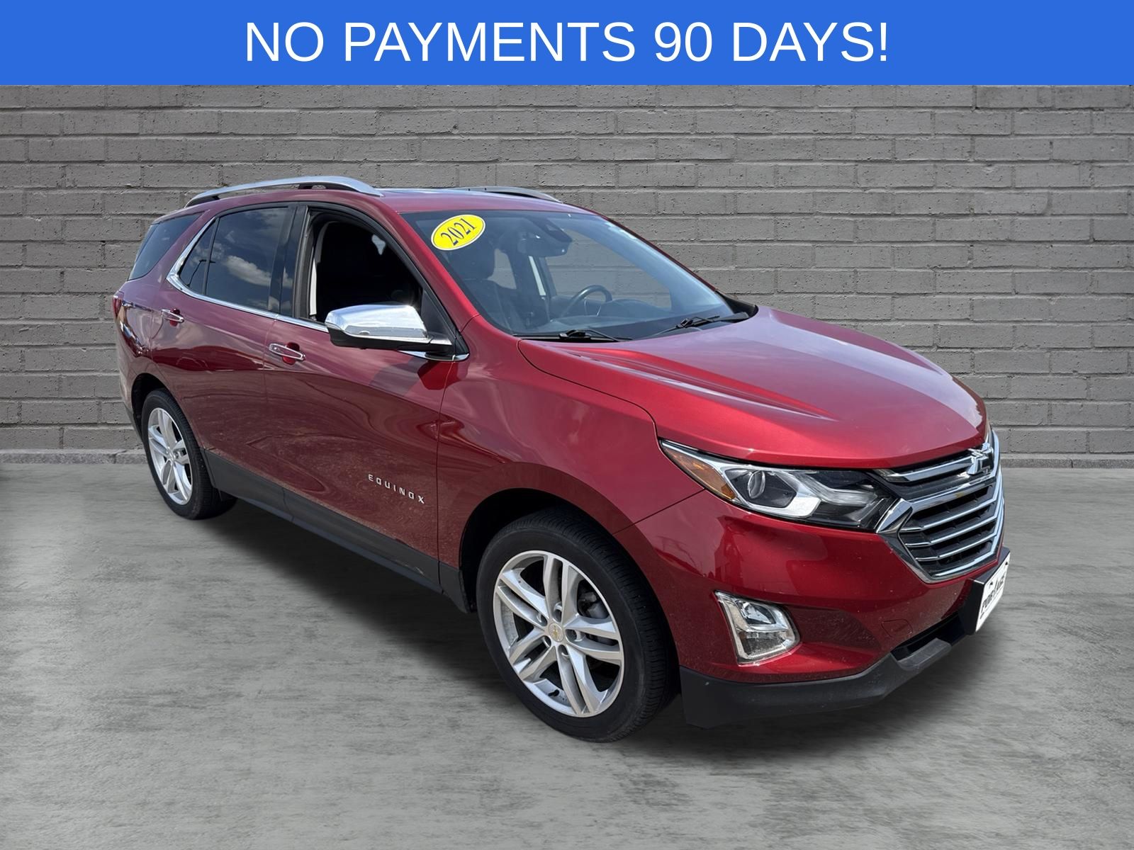 Cajun Red Tintcoat 2021 Chevrolet Equinox SUV / Crossover Four-Wheel Drive 6-Speed Automatic Overdrive