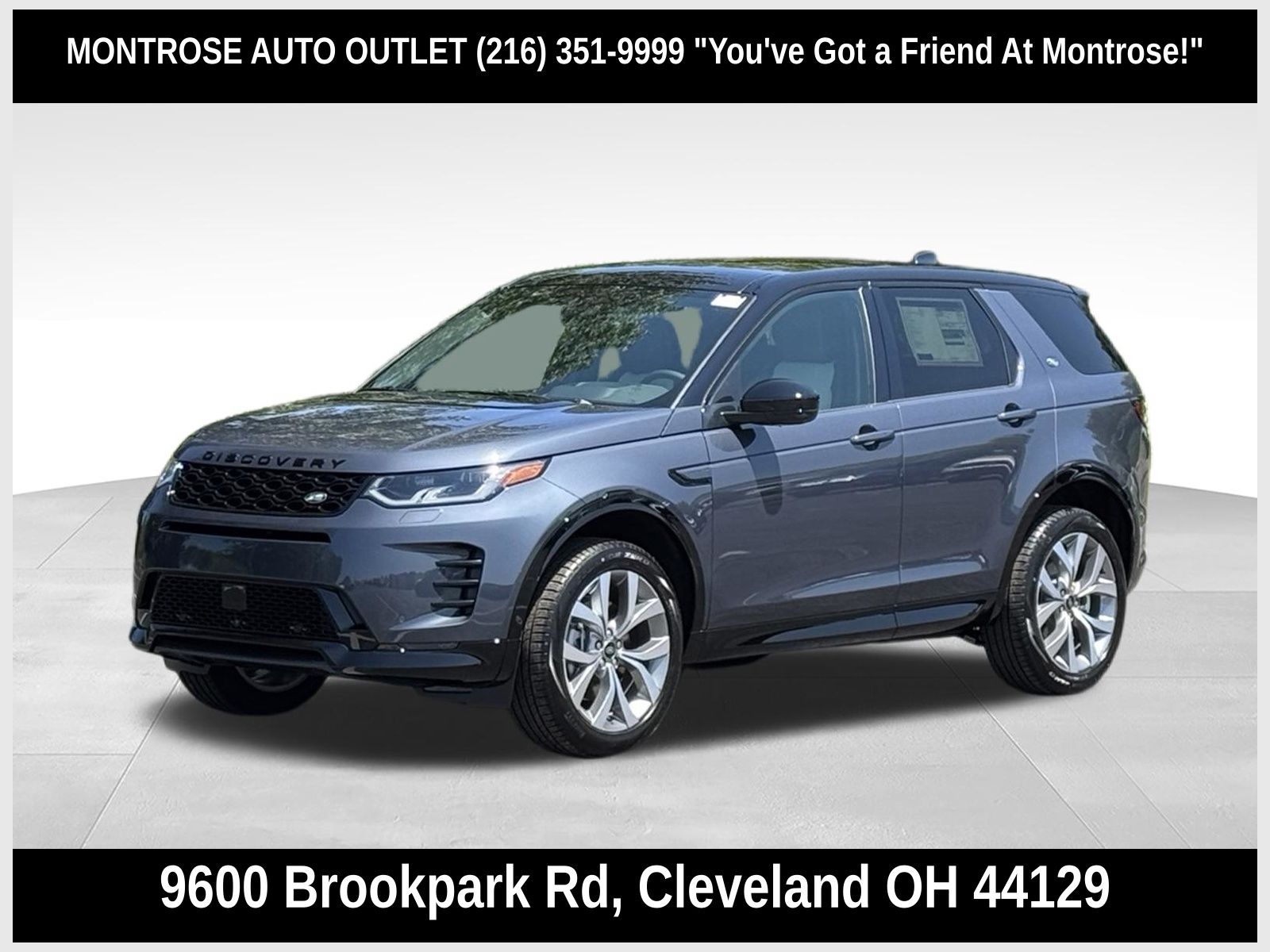 Blue 2026 Land Rover Discovery Sport SUV / Crossover All-Wheel Drive 9-Speed Automatic