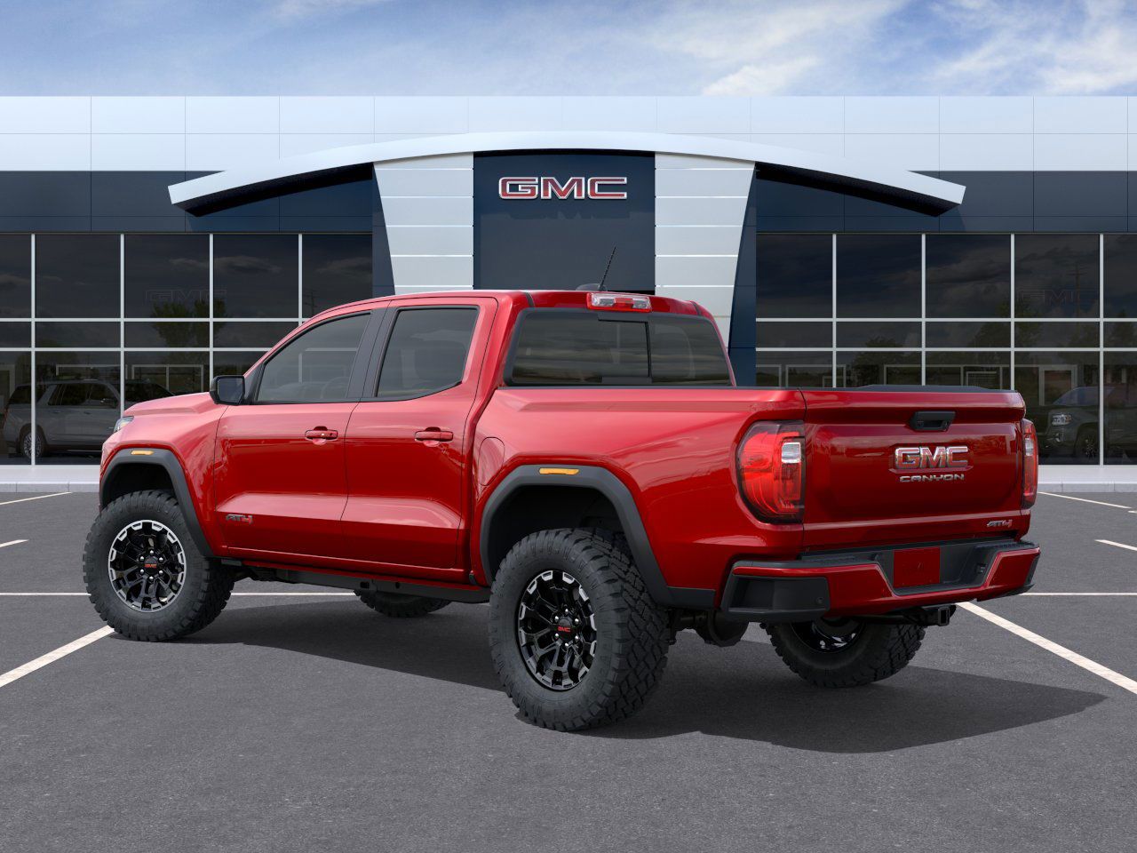 2026 GMC Canyon AT4 Red at Ross Downing Buick GMC
