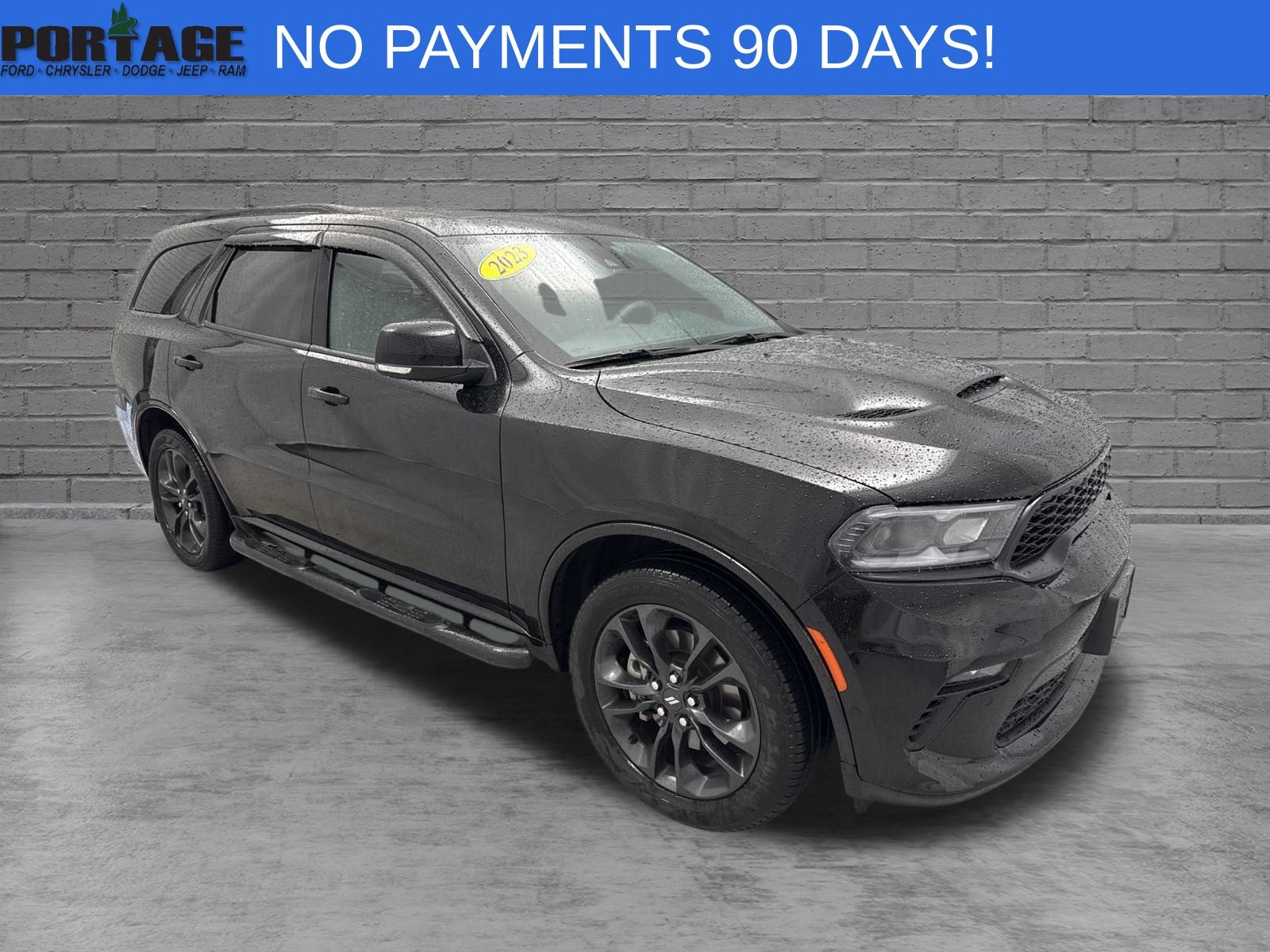 DB Black Crystal Clearcoat 2023 Dodge Durango SUV / Crossover All-Wheel Drive 8-Speed Automatic