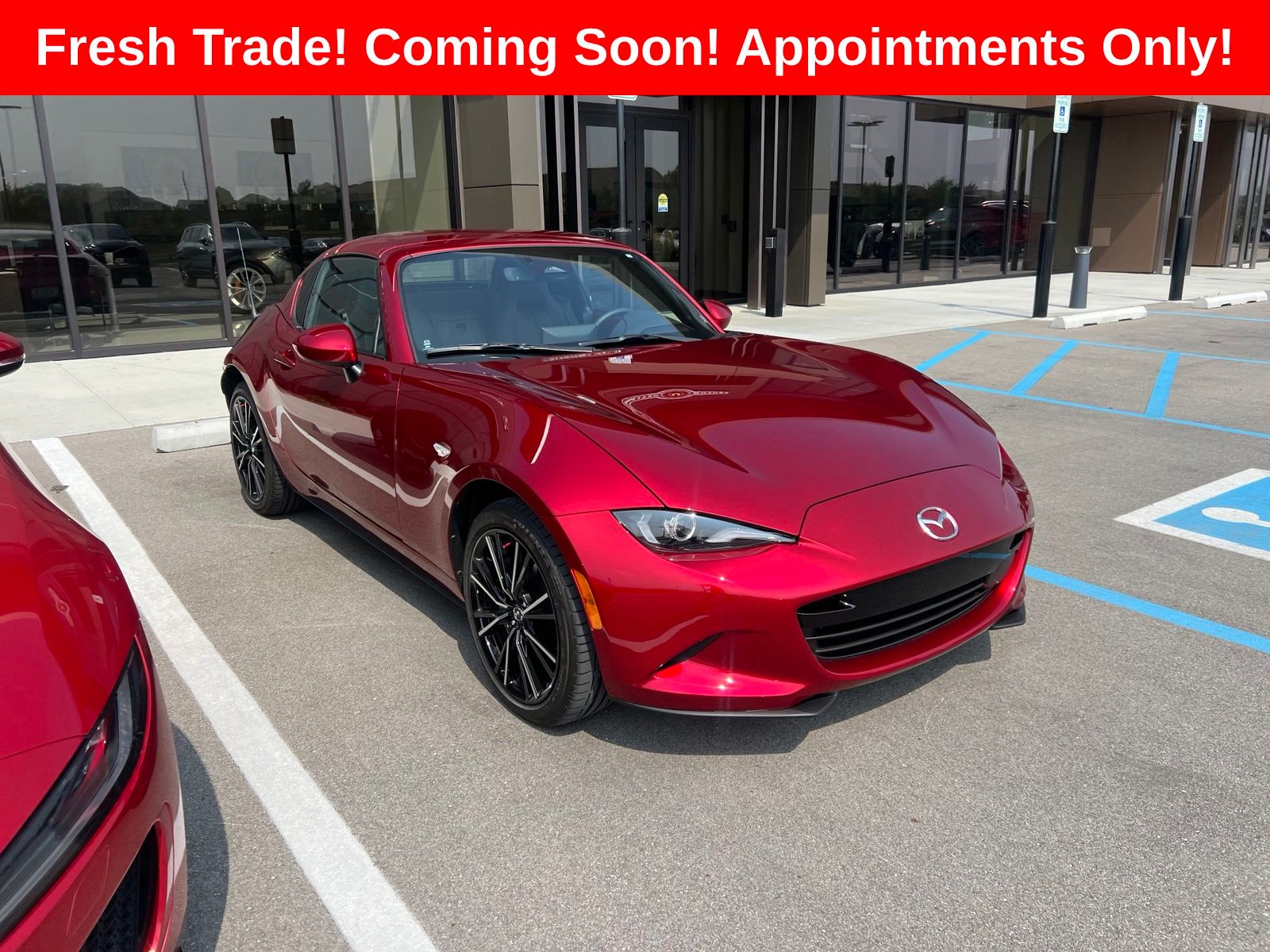 Red Crystal 2025 Mazda MX-5 Miata Convertible Rear-Wheel Drive 6-Speed Automatic