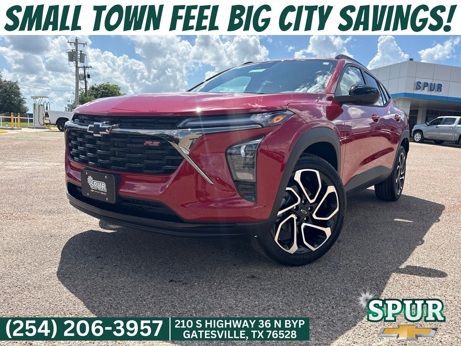 Red 2026 Chevrolet Trax SUV / Crossover Front-Wheel Drive 6-Speed Automatic