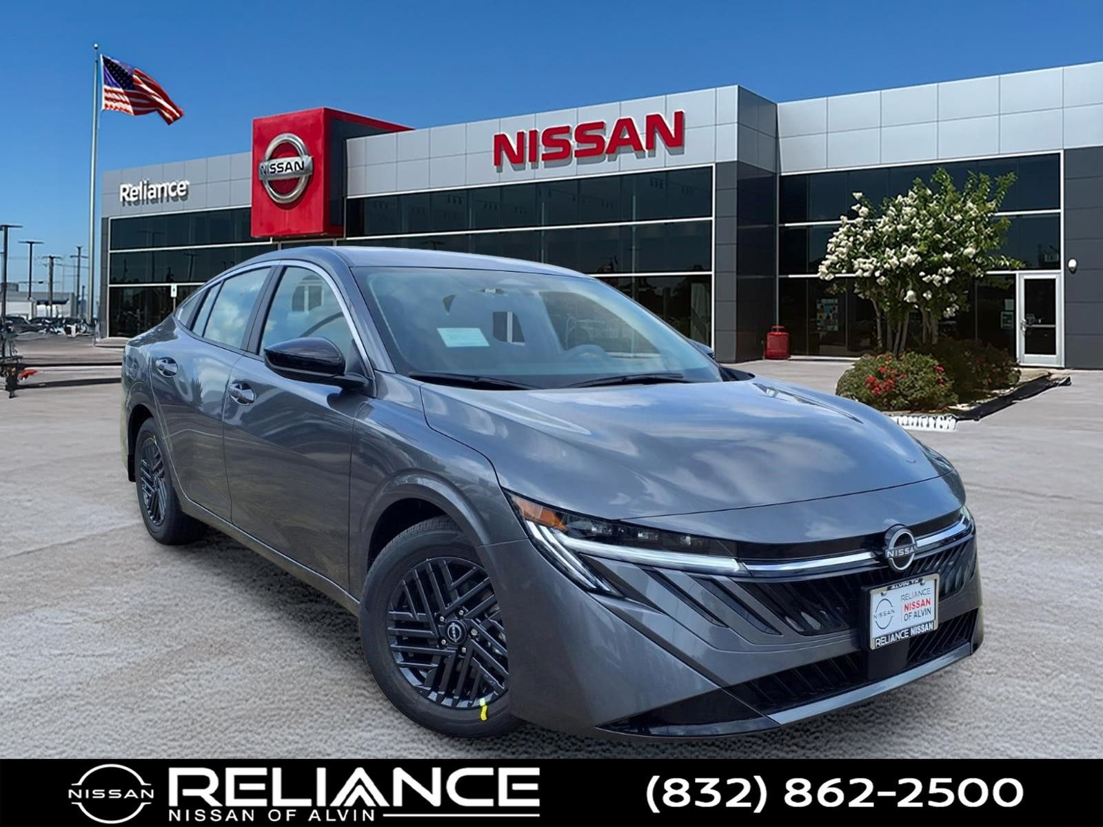 Gray (Gun Metallic) 2026 Nissan Sentra Sedan Front-Wheel Drive Continuously Variable Transmission
