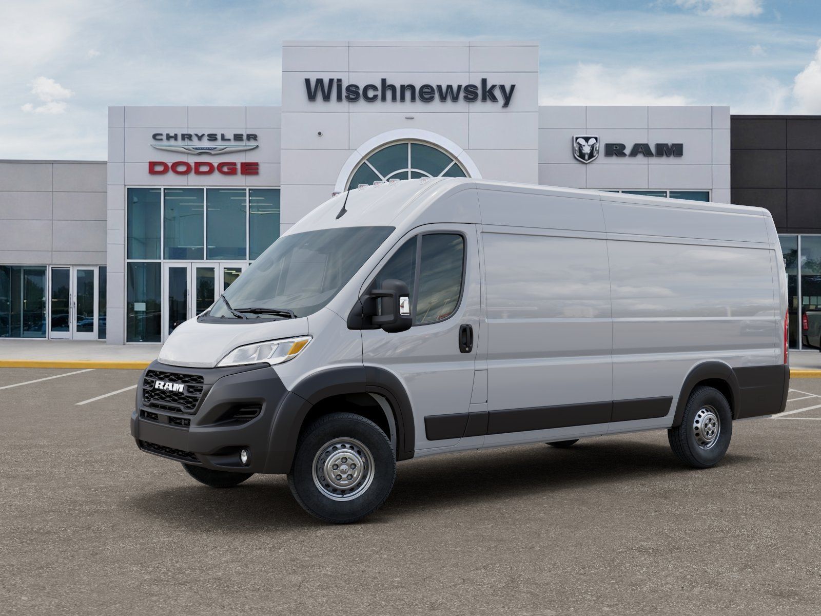 2026 Ram ProMaster 3500 High Roof White at AutoSavvy Houston Southwest
