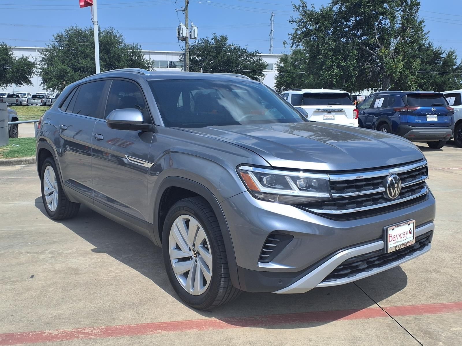 2023 Volkswagen Atlas Cross Sport 3.6L V6 SE w/Technology Gray at DeMontrond Auto Country