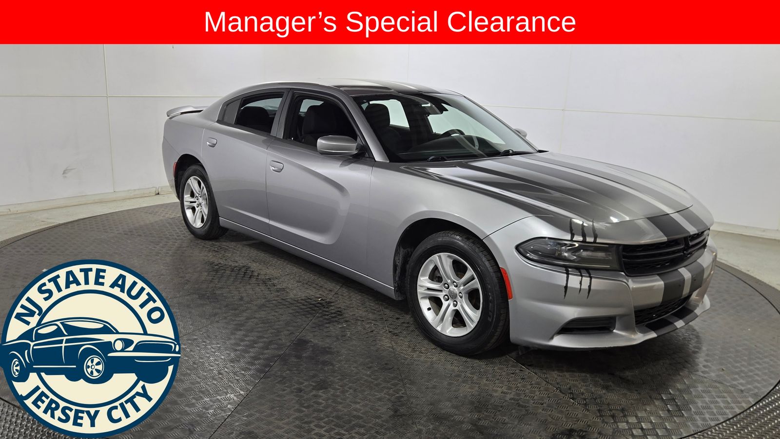 Billet Silver Metallic Clearcoat 2018 Dodge Charger Sedan Rear-Wheel Drive 8-Speed Automatic