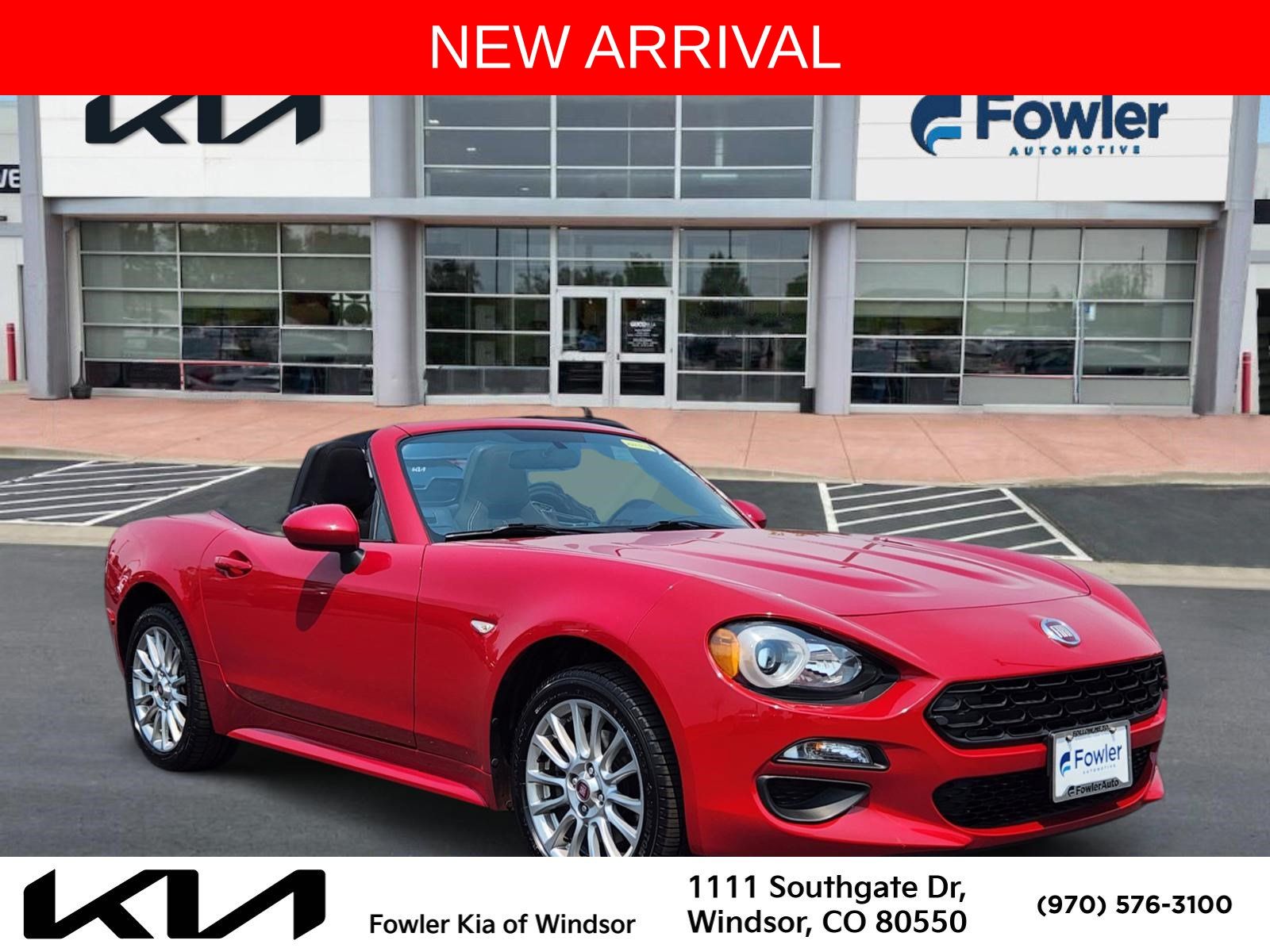 2017 FIAT 124 Spider Classica RWD
