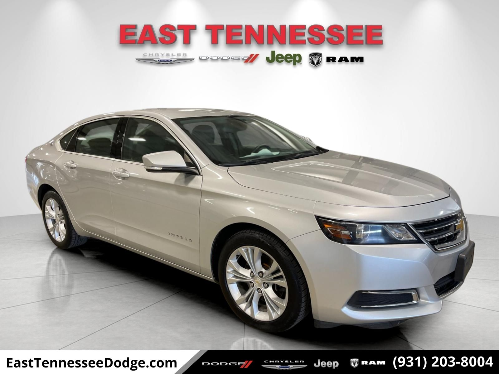 Silver Ice Metallic 2015 Chevrolet Impala Sedan Front-Wheel Drive Automatic