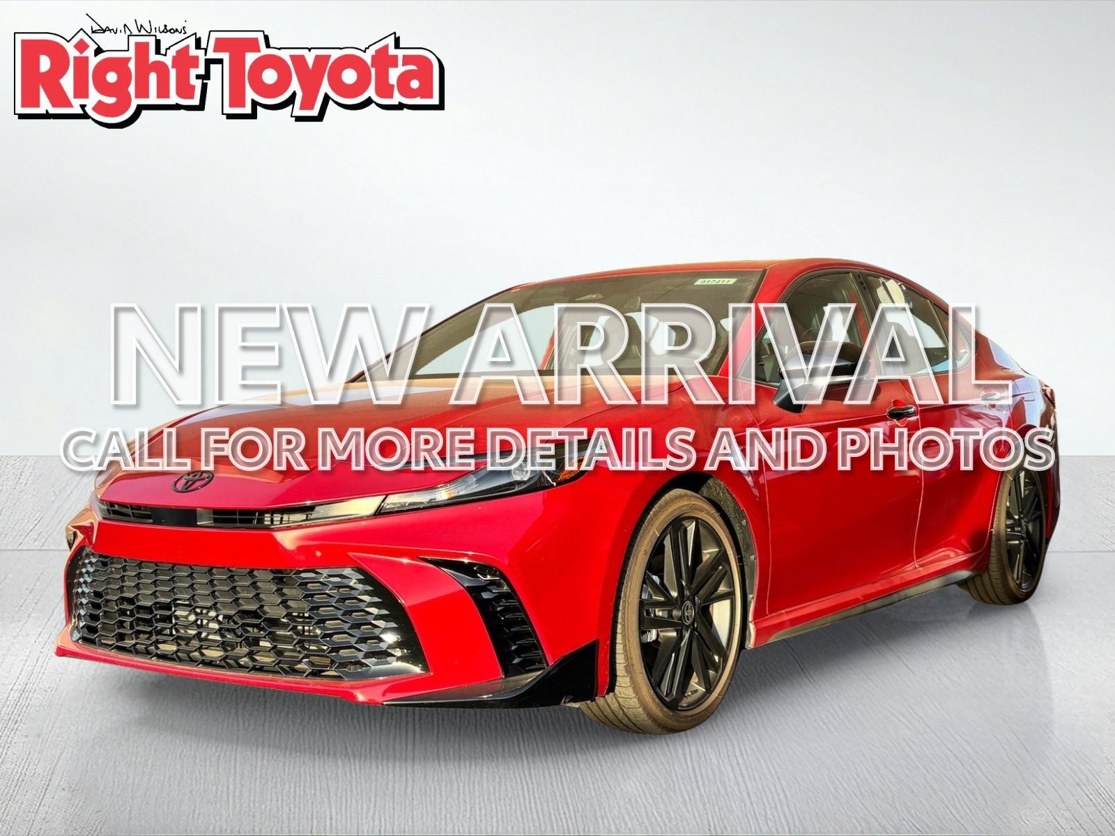 Supersonic Red 2026 Toyota Camry Sedan Front-Wheel Drive Continuously Variable Transmission
