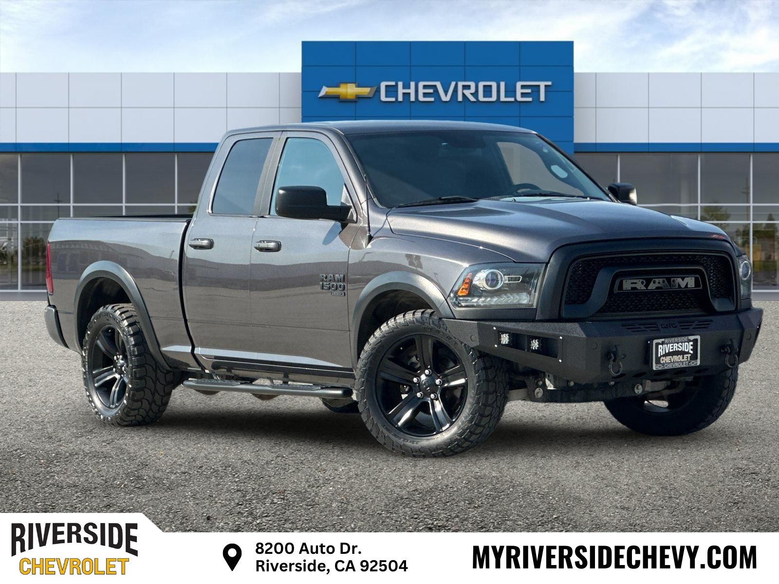 Gray (Granite Crystal Metallic Clearcoat) 2021 RAM 1500 Pickup Truck 4X2 8-Speed Automatic