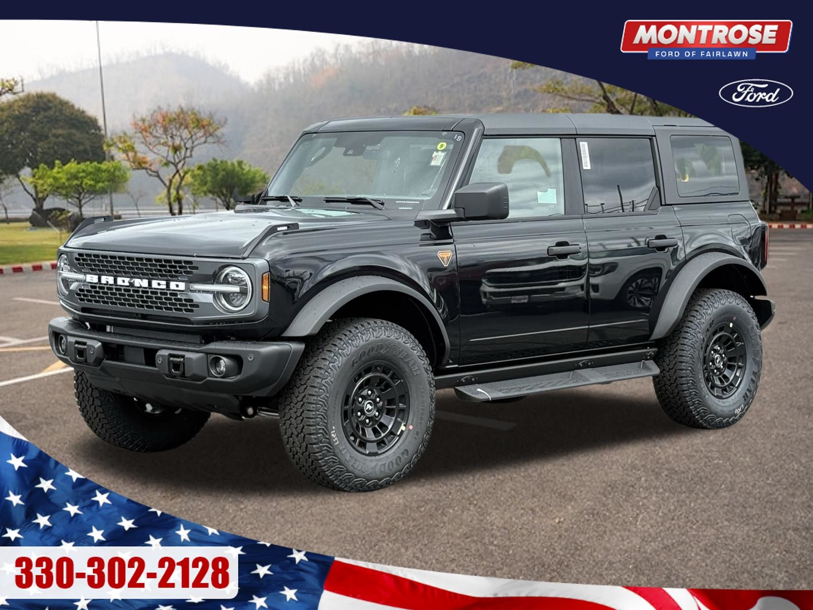 Shadow 2026 Ford Bronco Badlands 4-Door 4WD SUV / Crossover Four-Wheel Drive Automatic