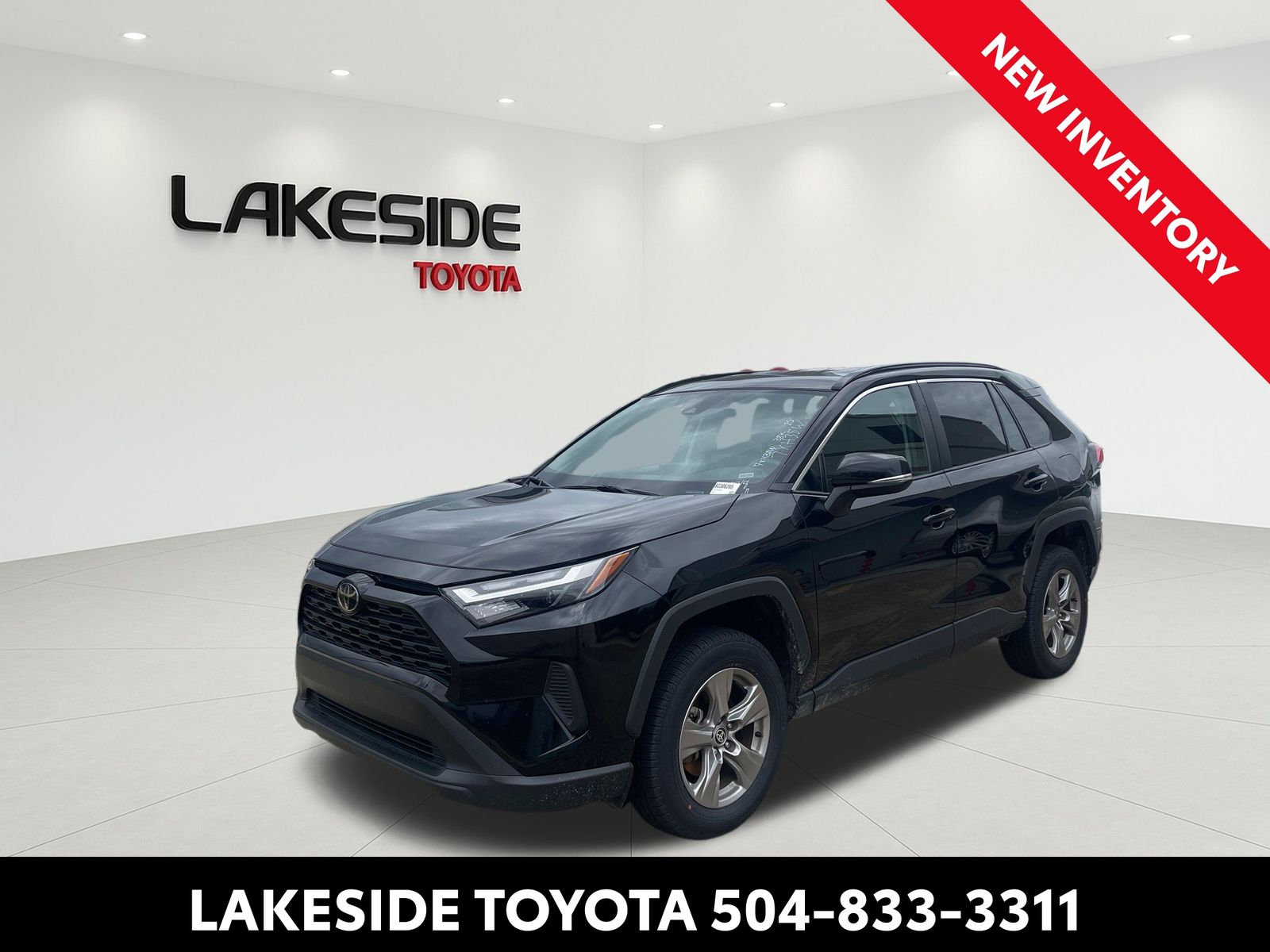 Midnight Black Metallic 2025 Toyota RAV4 SUV / Crossover Front-Wheel Drive 8-Speed Automatic