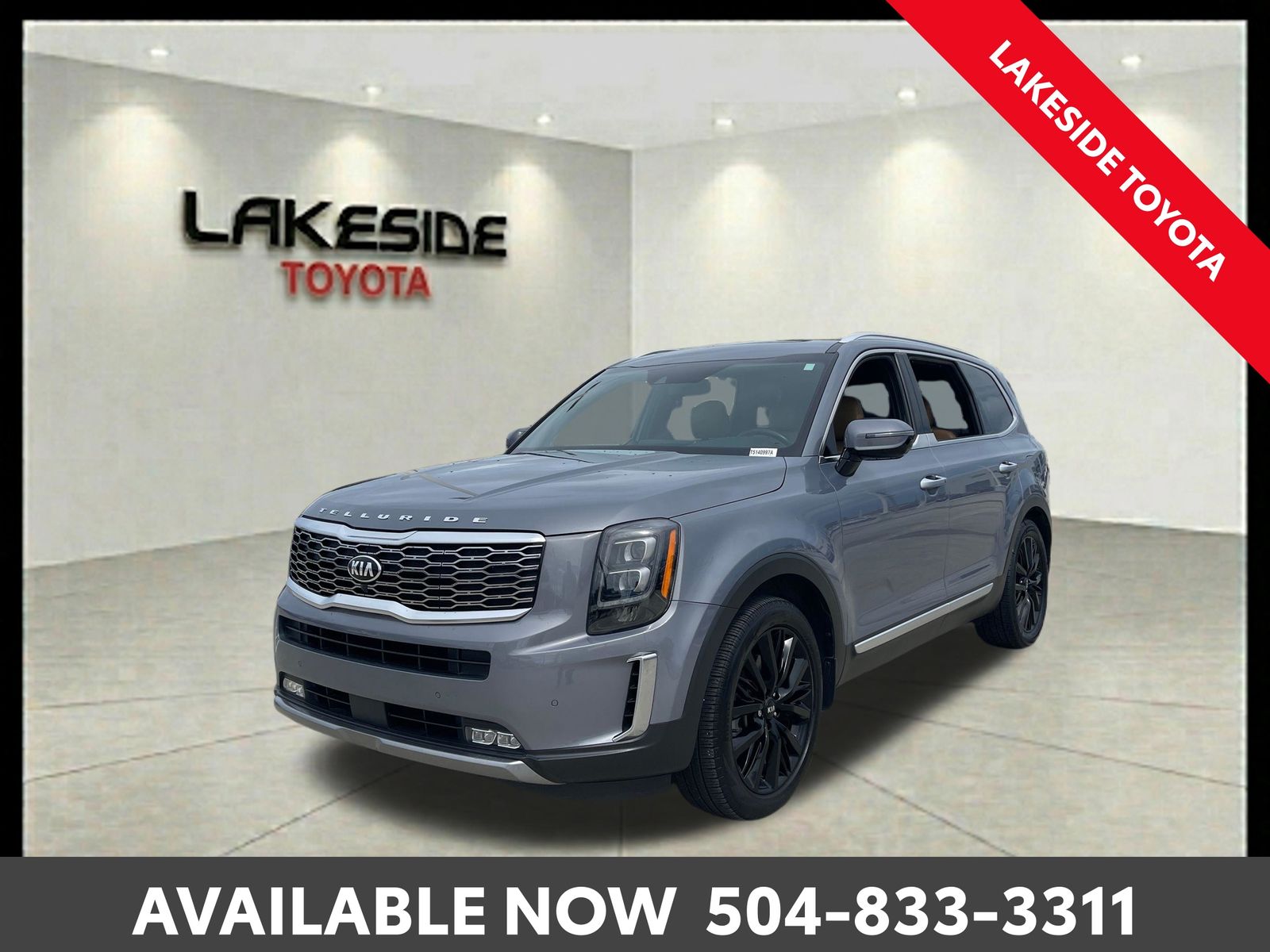 Everlasting Silver 2021 Kia Telluride SUV / Crossover Front-Wheel Drive 8-Speed Automatic