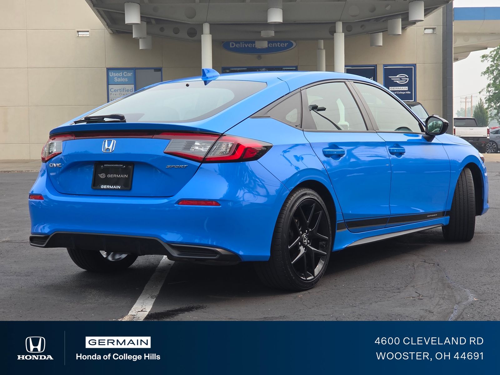 Certified Used 2023 Blue Honda Sport image 13