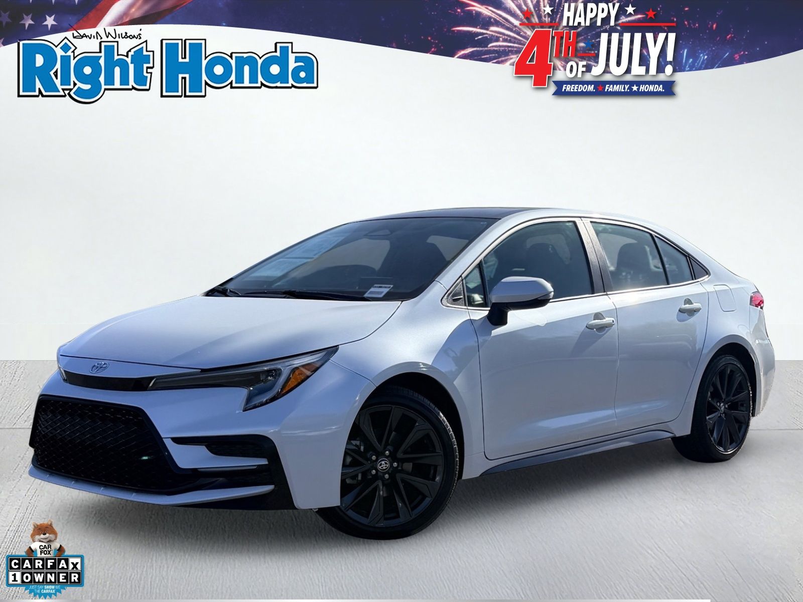 Midnight Black Metallic 2025 Toyota Corolla Sedan Front-Wheel Drive Continuously Variable Transmission