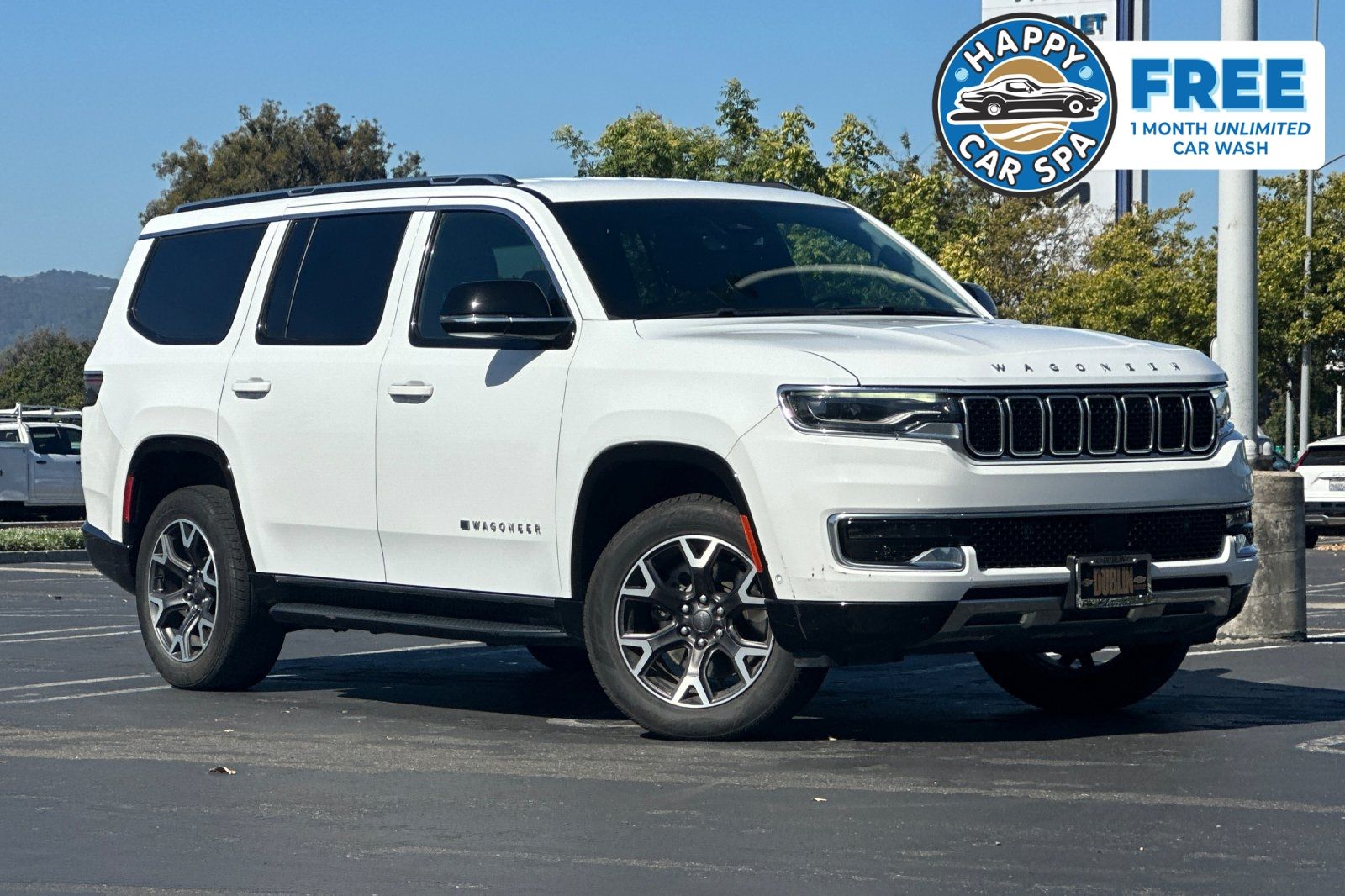 Bright White Clearcoat 2024 Jeep Wagoneer SUV / Crossover Four-Wheel Drive 8-Speed Automatic